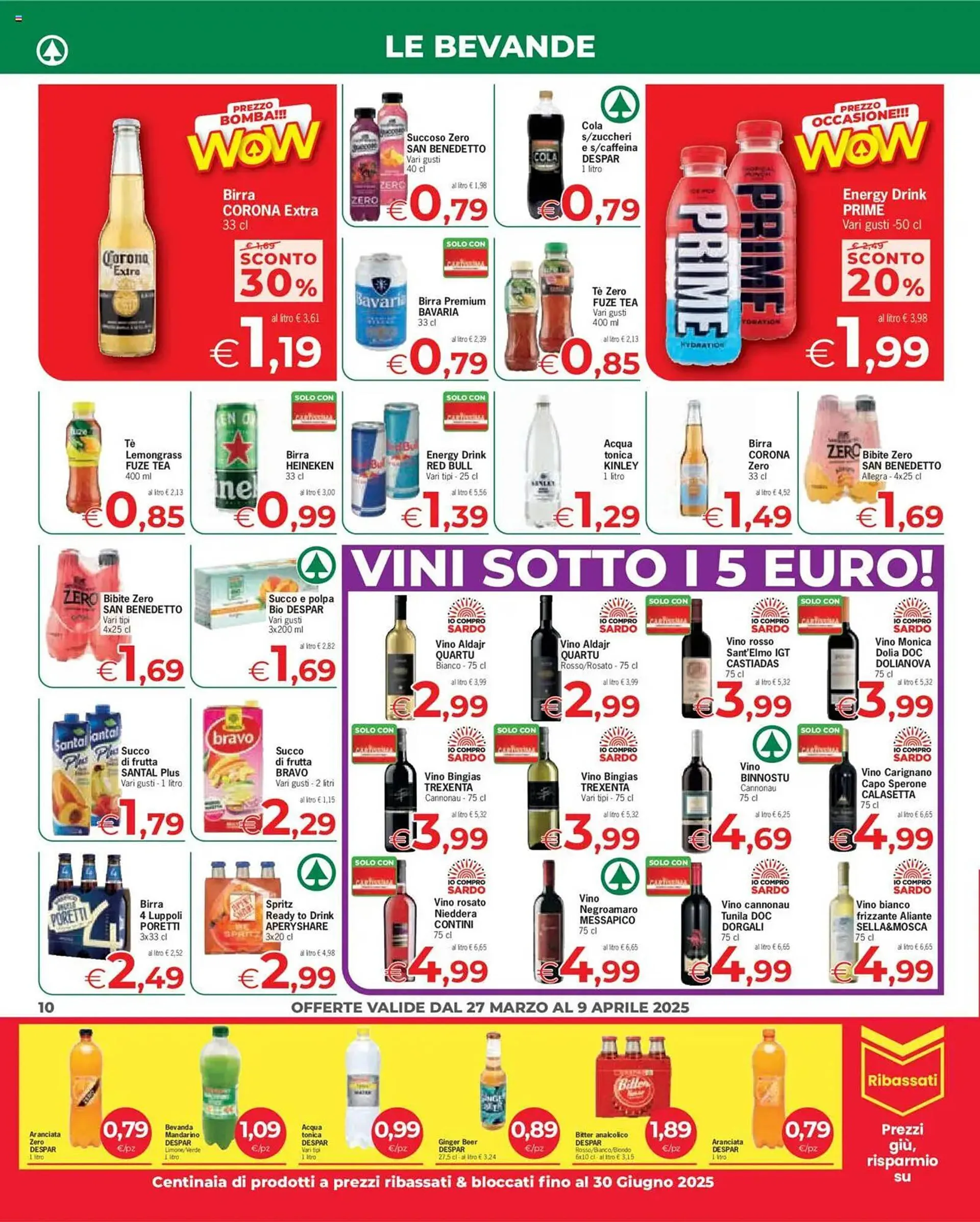 Volantino Despar da 27 marzo a 9 aprile di 2025 - Pagina del volantino 10