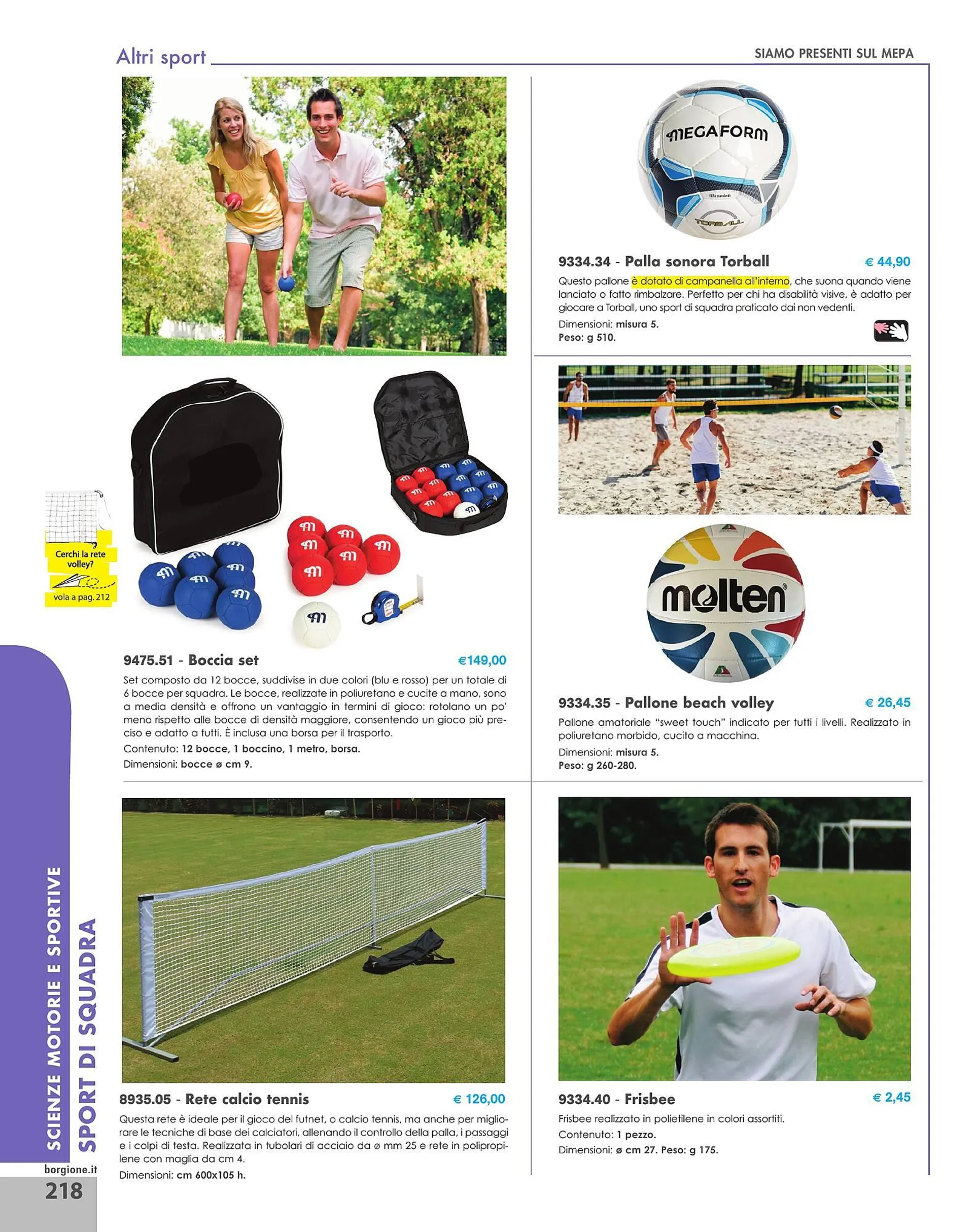 Volantino Borgione Sport da 31 dicembre a 31 dicembre di 2025 - Pagina del volantino 218