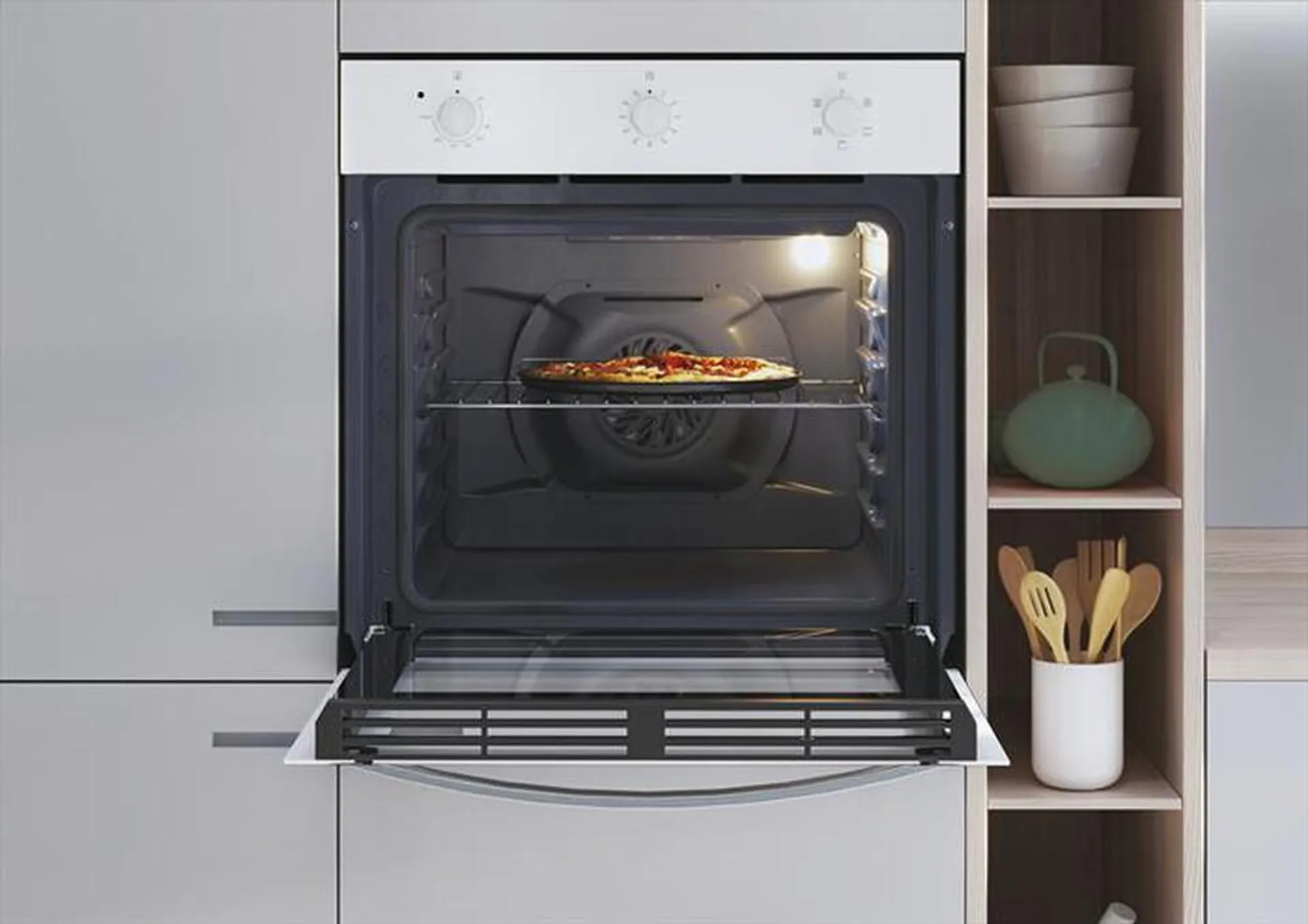 CANDY - Forno incasso elettrico FIDC B502IT Classe A-White