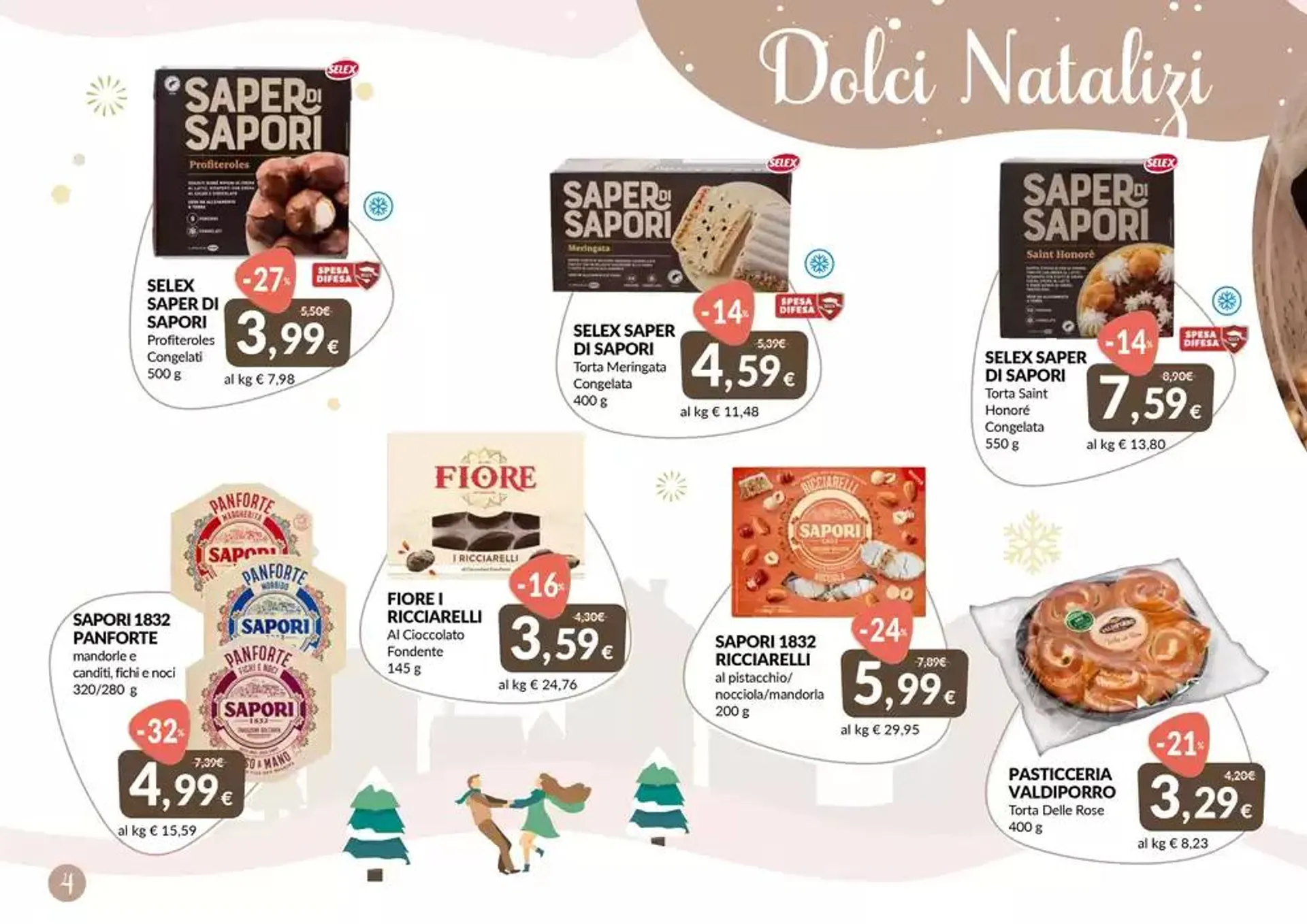 I sapori delle feste da 25 novembre a 31 dicembre di 2024 - Pagina del volantino 4