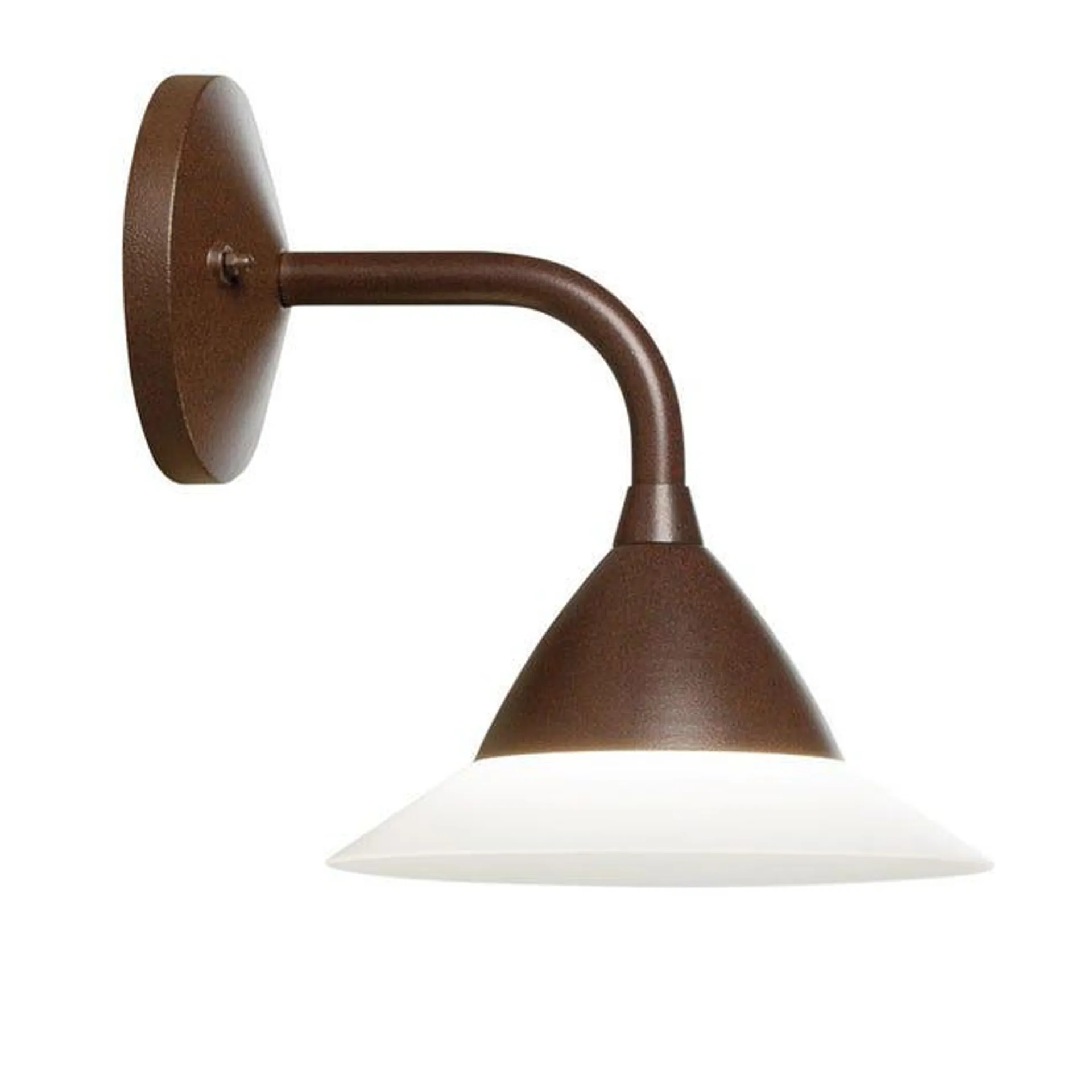 Applique Petunia LED in alluminio, corten, 20W 1955LM IP54 SOVIL