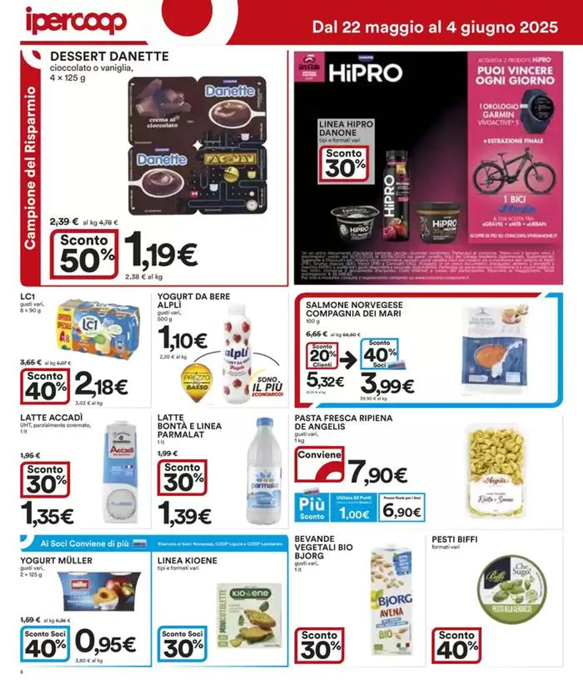 Sconti fino al 50 % da 22 maggio a 4 giugno di 2025 - Pagina del volantino 8