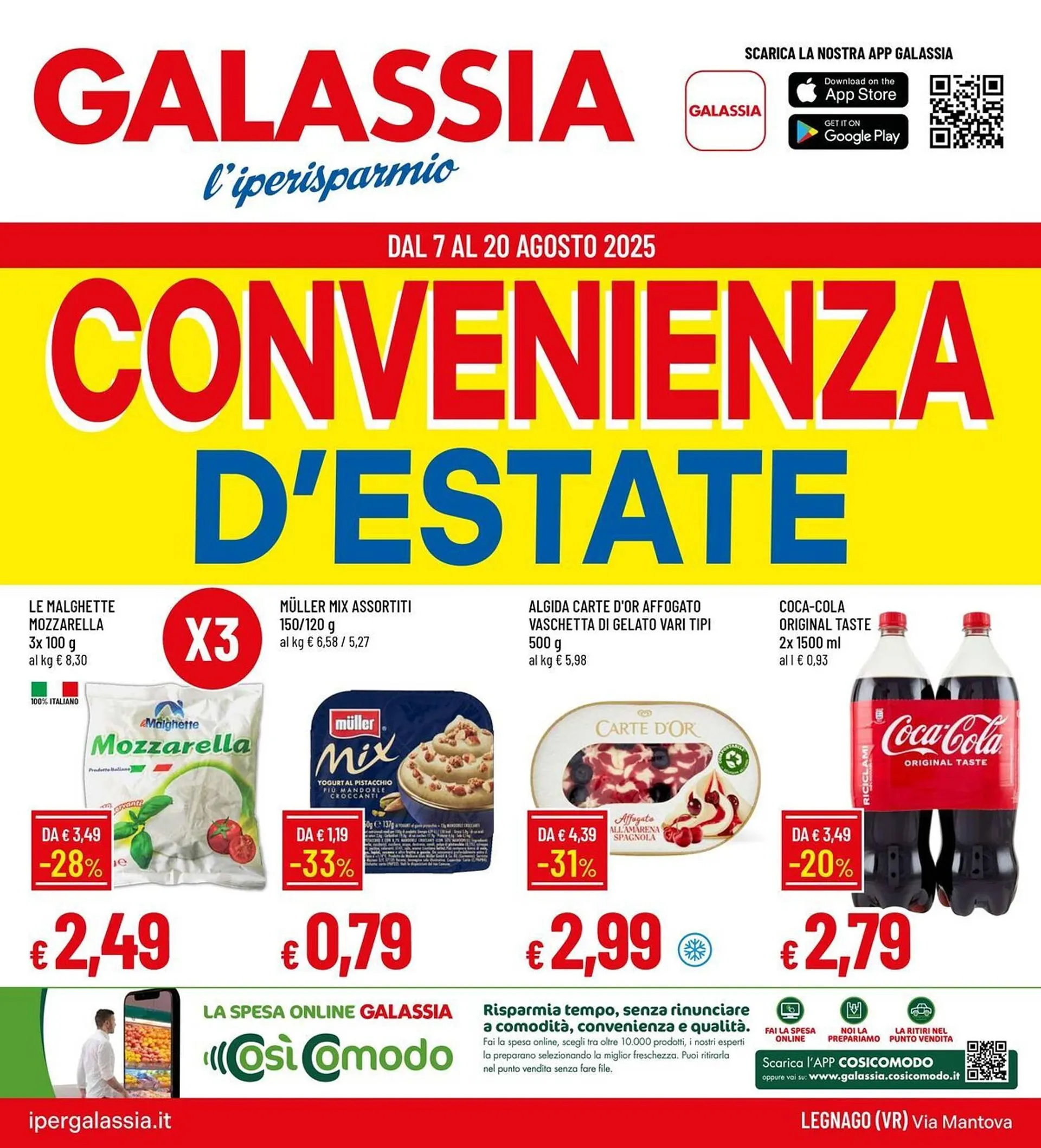 Volantino Galassia da 7 agosto a 20 agosto di 2025 - Pagina del volantino 1