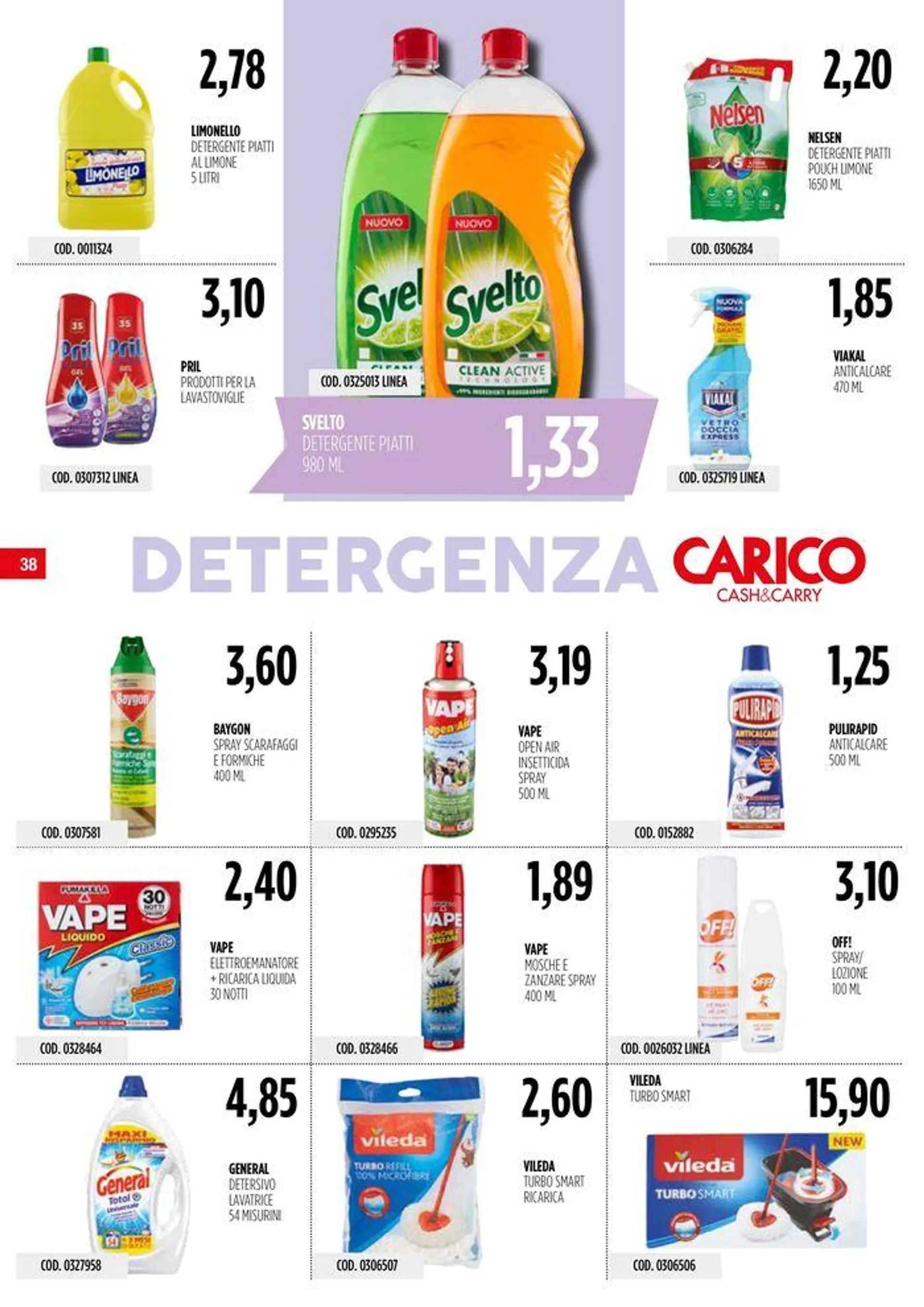 Carico Cash & Carry  da 23 maggio a 5 giugno di 2024 - Pagina del volantino 38