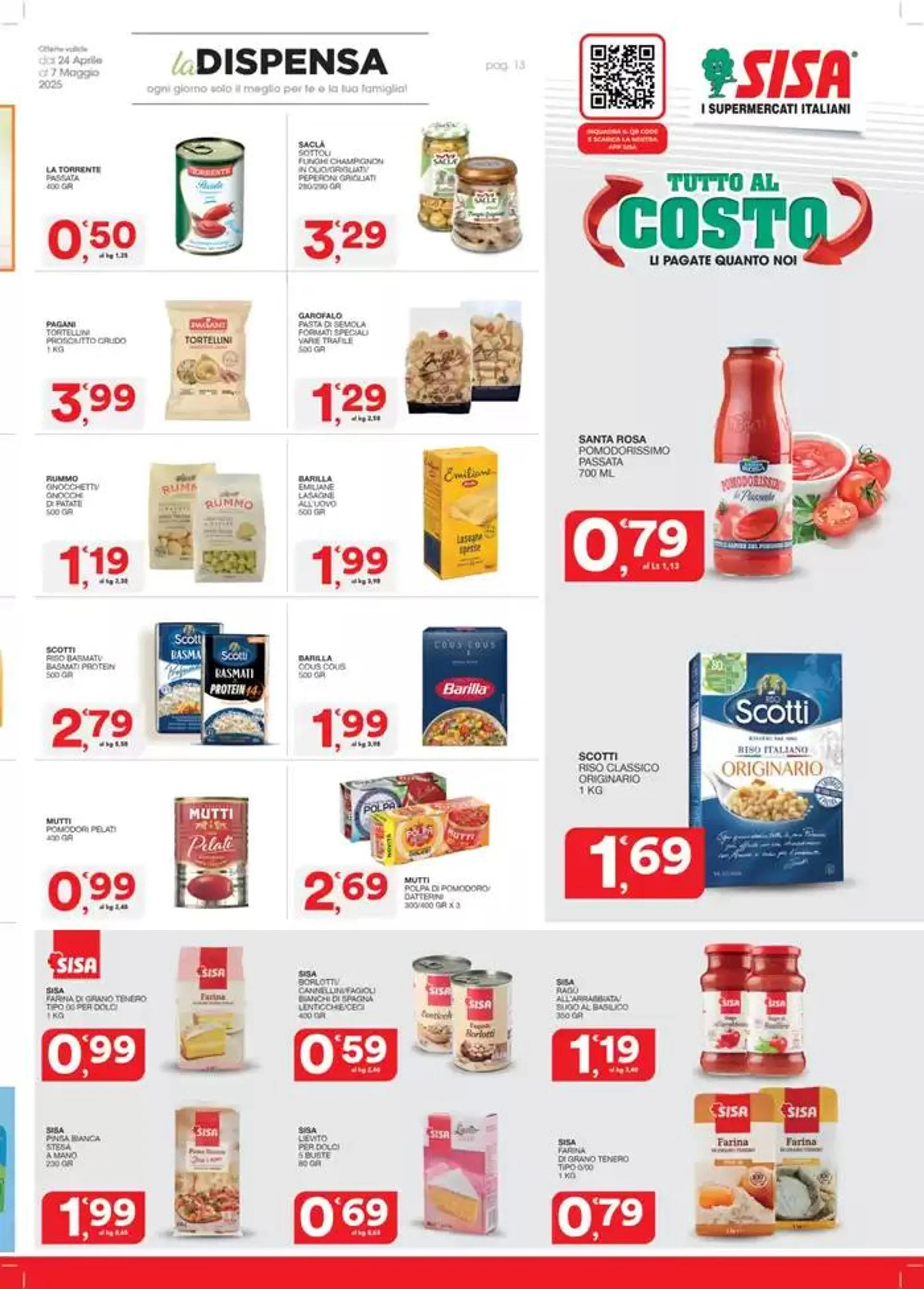 Tutto al costo da 24 aprile a 9 maggio di 2025 - Pagina del volantino 13