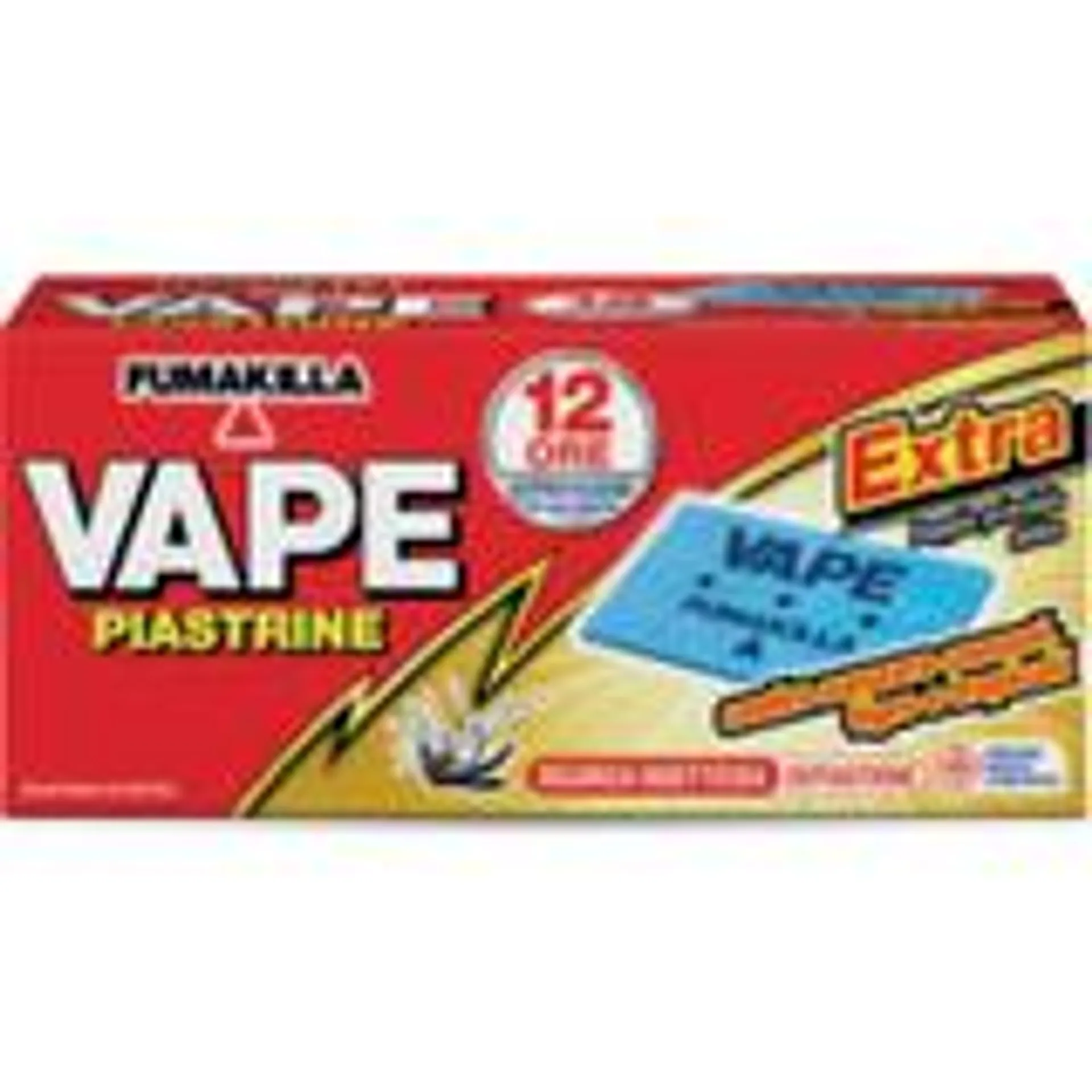 VAPE PIASTRINE EXTRA DURATA 12 ORE 20 PZ