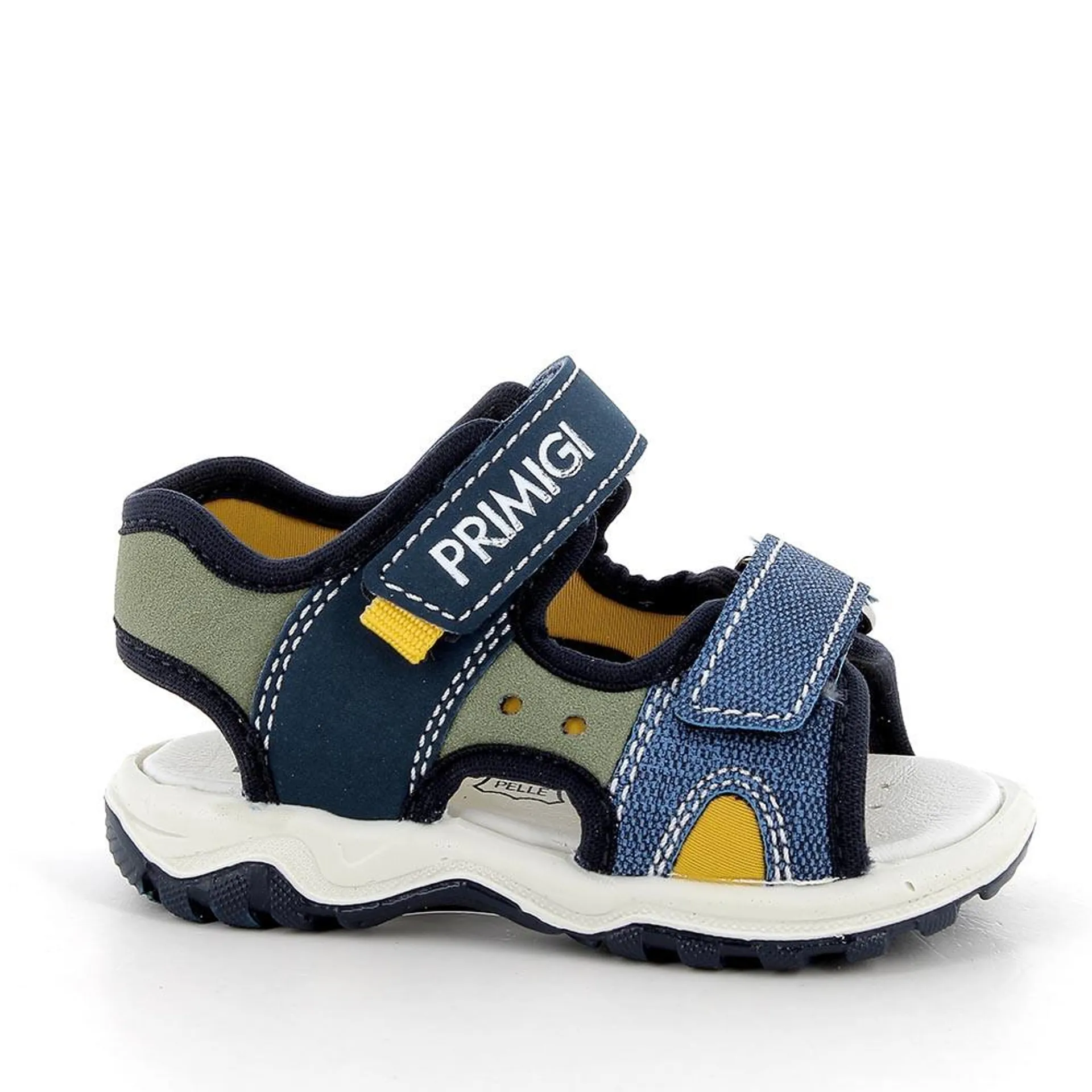 Sandali da bambino denim-salvia