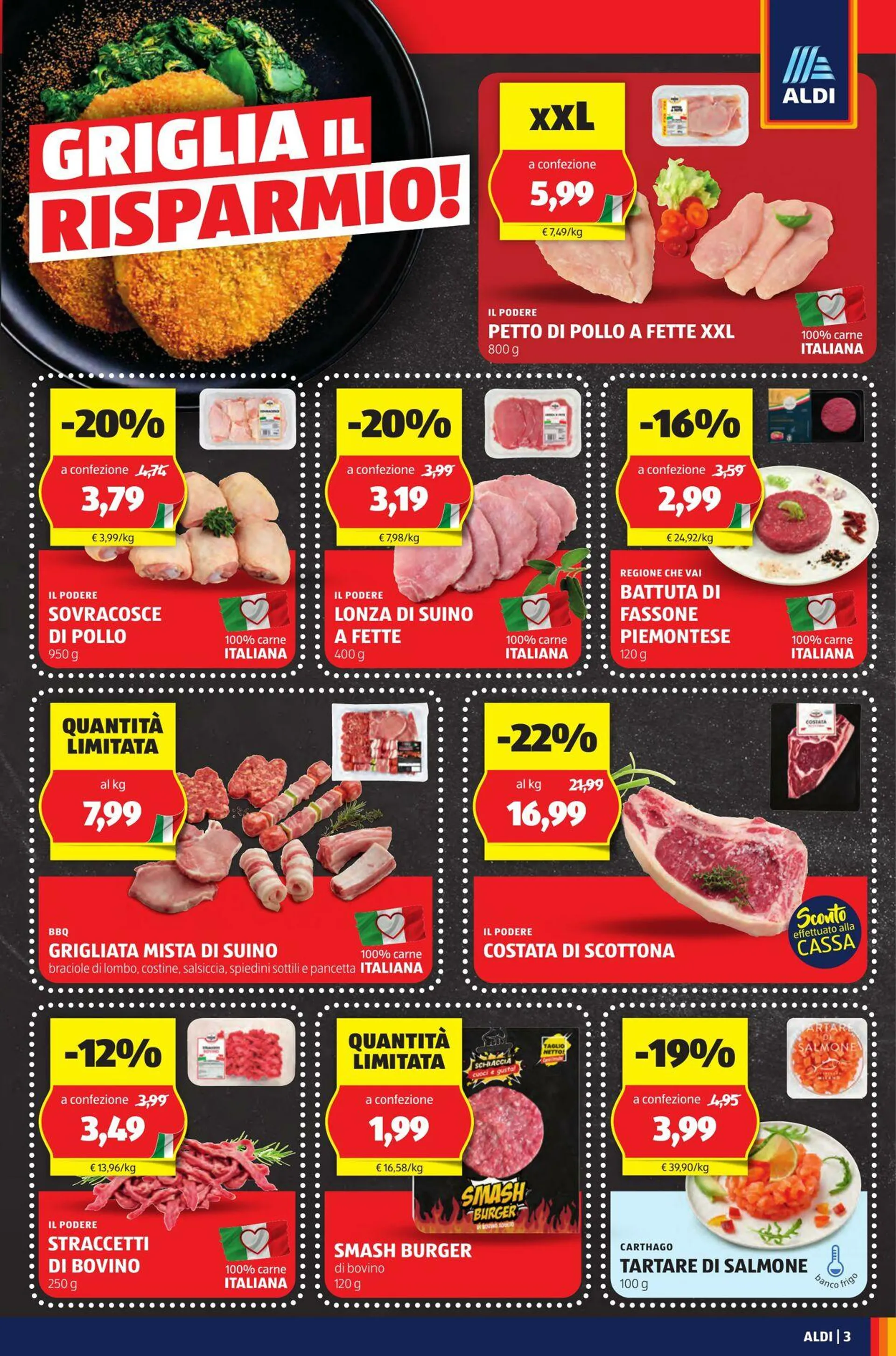 Aldi Volantino attuale da 28 luglio a 3 agosto di 2025 - Pagina del volantino 3