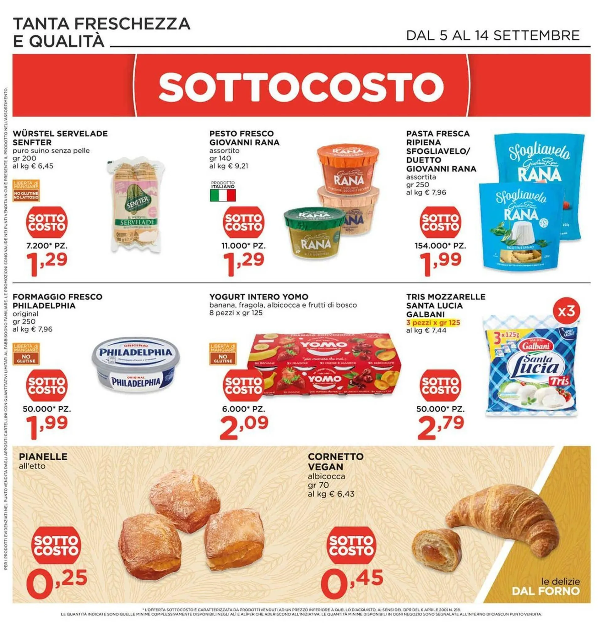 Volantino Alì Supermercati da 5 settembre a 14 settembre di 2024 - Pagina del volantino 5