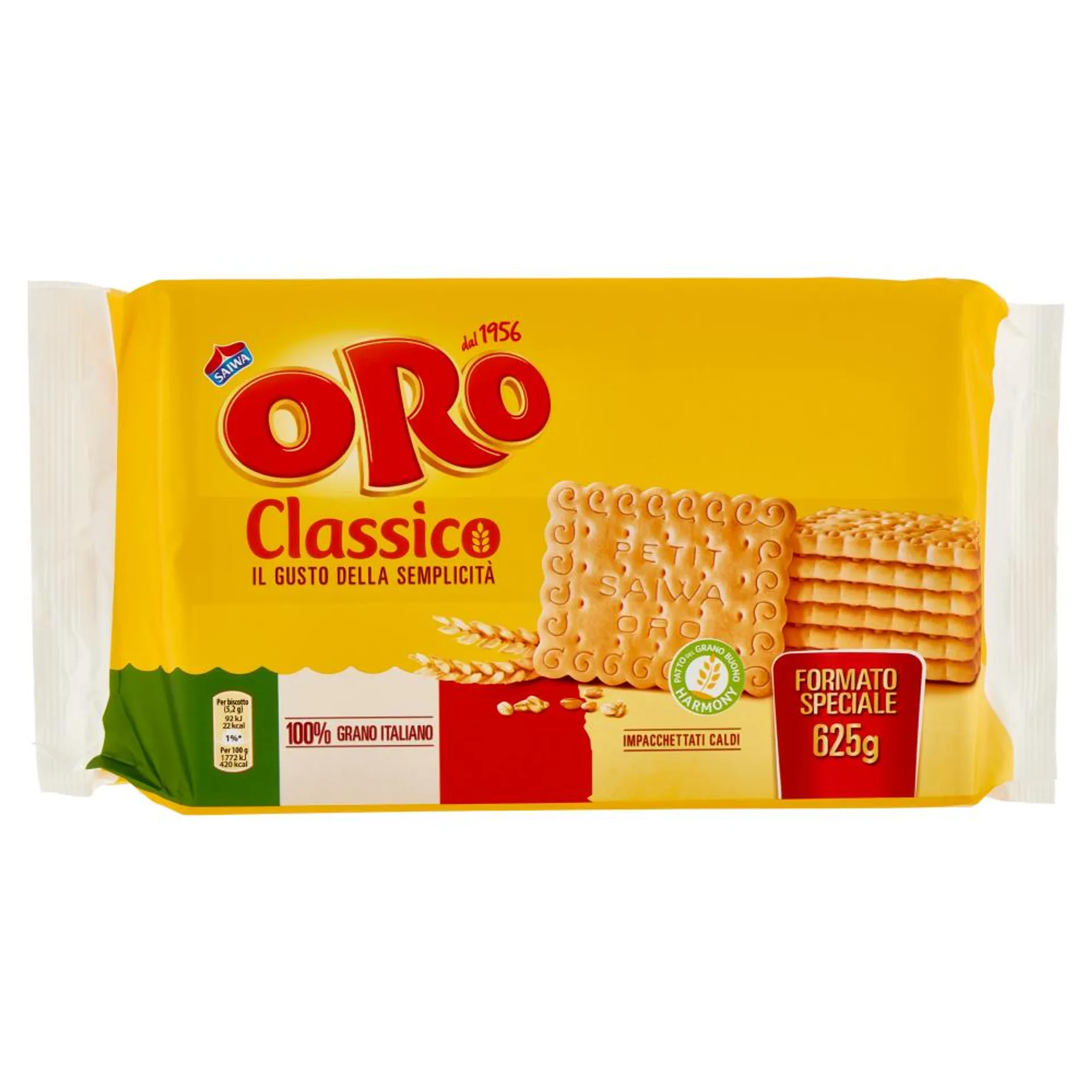 Oro Saiwa biscotti secchi Classici - 625 g