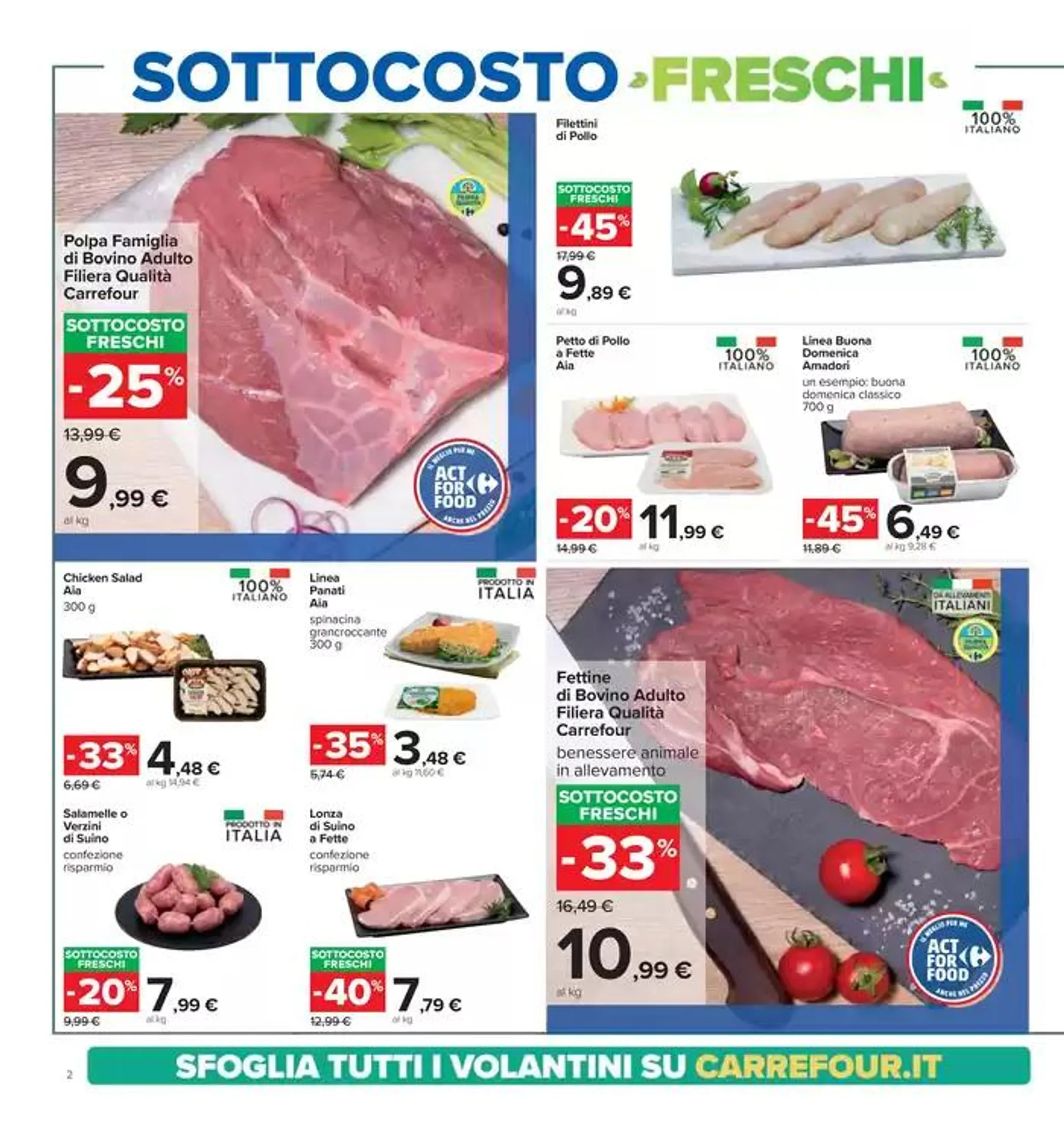 Sottocosto freschi  da 24 ottobre a 7 novembre di 2024 - Pagina del volantino 2