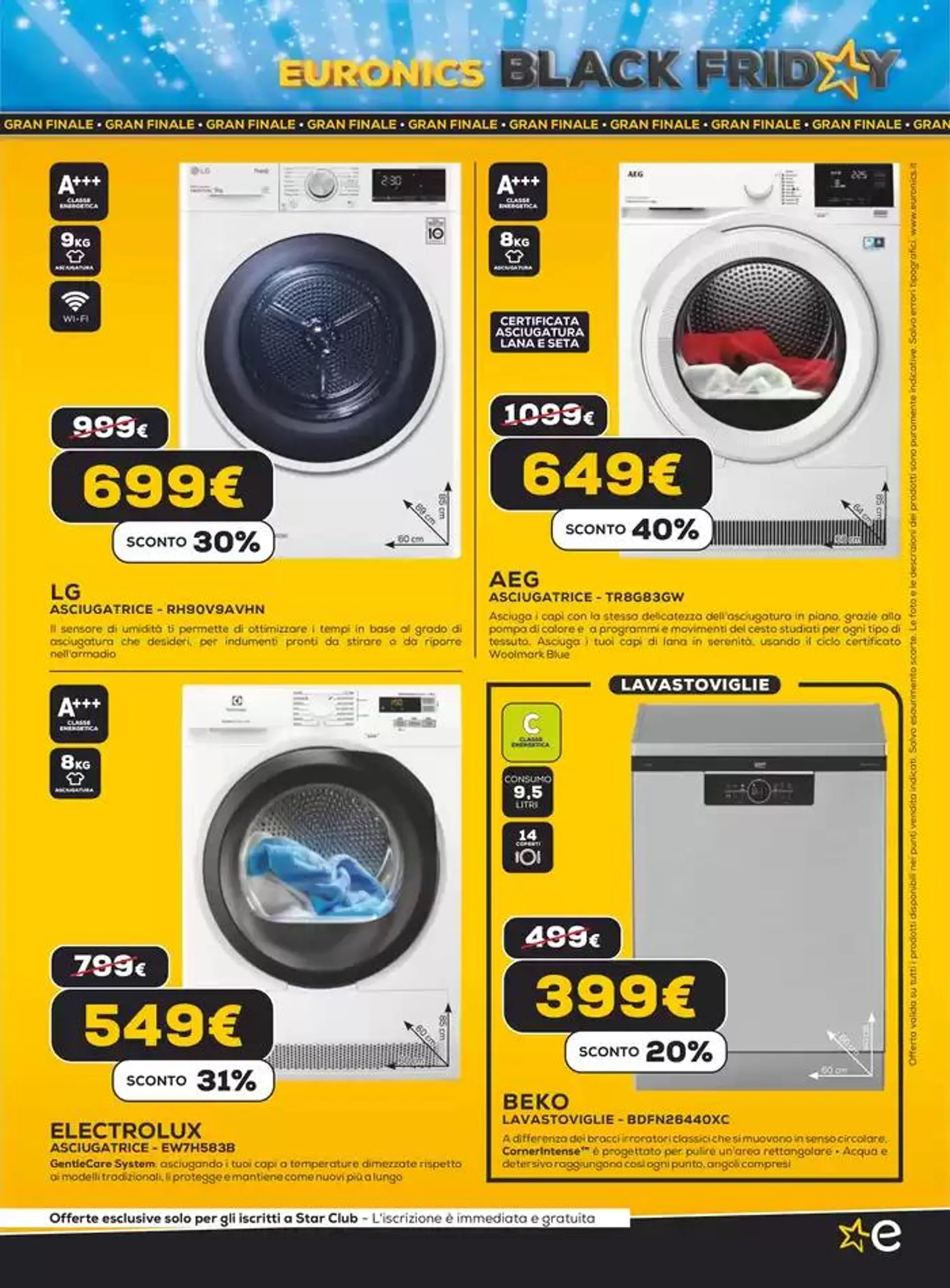 Black friday  da 27 novembre a 3 dicembre di 2024 - Pagina del volantino 16