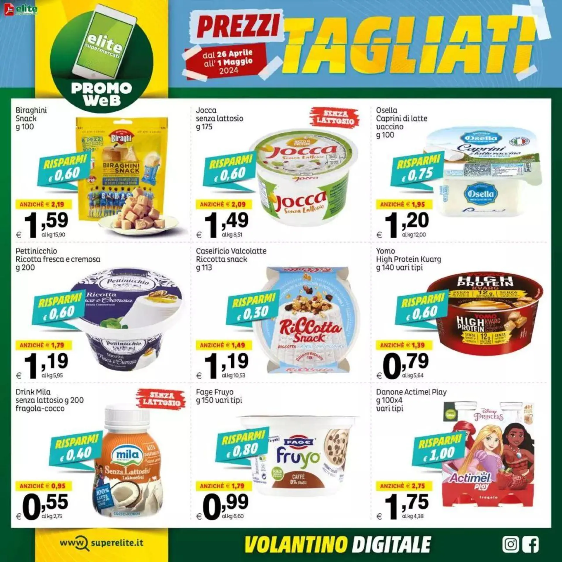 Promo Web - Prezzi Tagliati Elite Supermercati - 1
