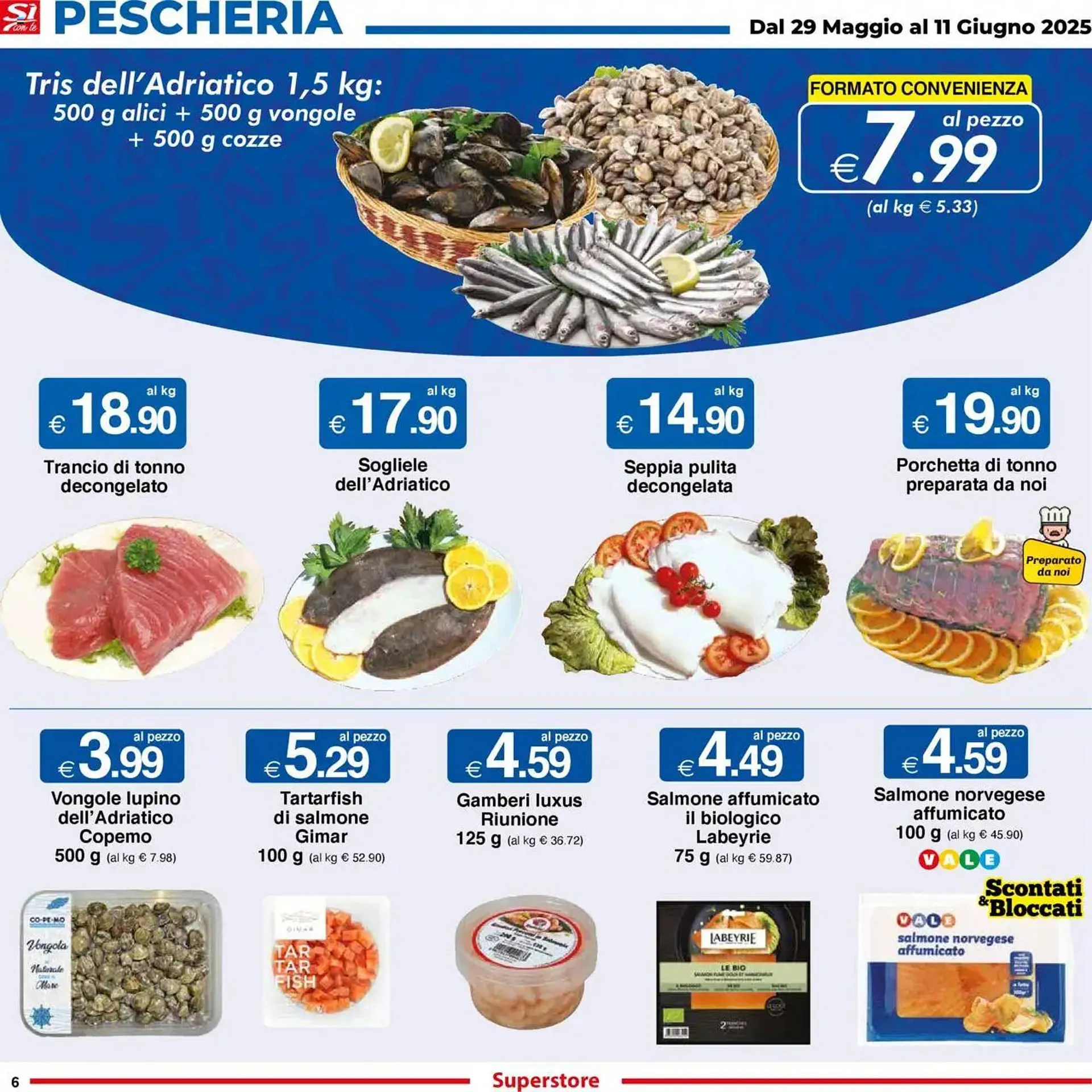 Volantino Sì con te da 29 maggio a 11 giugno di 2025 - Pagina del volantino 6