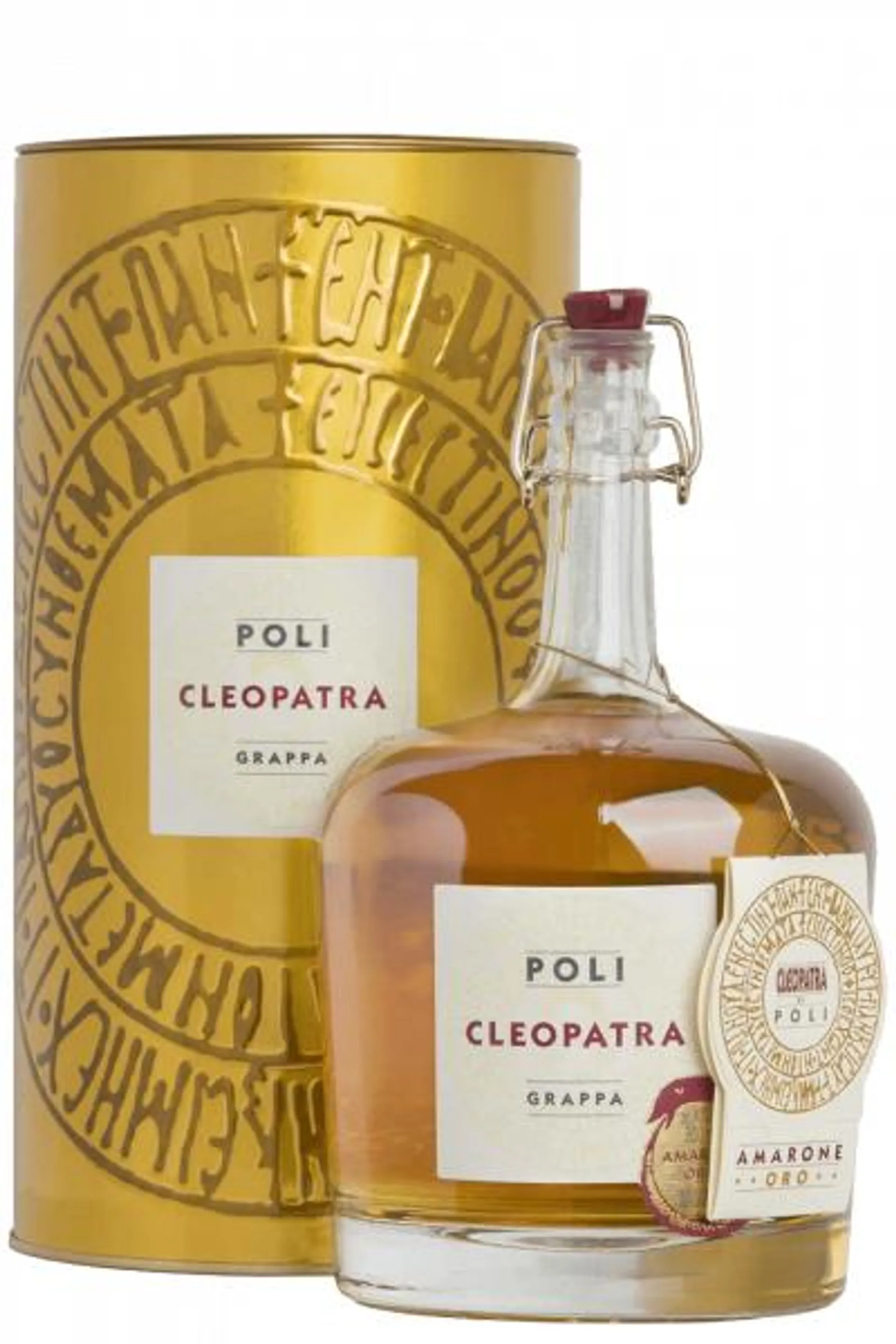 Grappa Di Amarone Cleopatra Oro Poli 70cl (Astucciato)