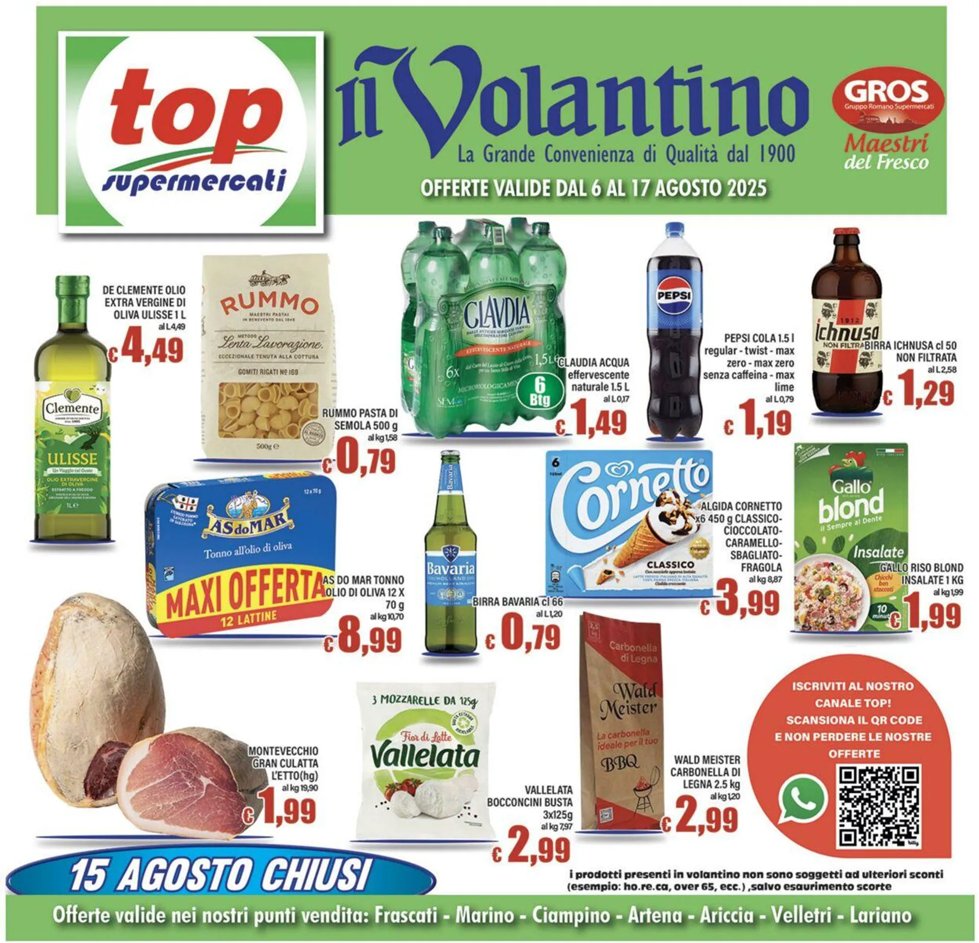 Top Supermercati Volantino attuale da 23 ottobre a 6 novembre di 2025 - Pagina del volantino 1