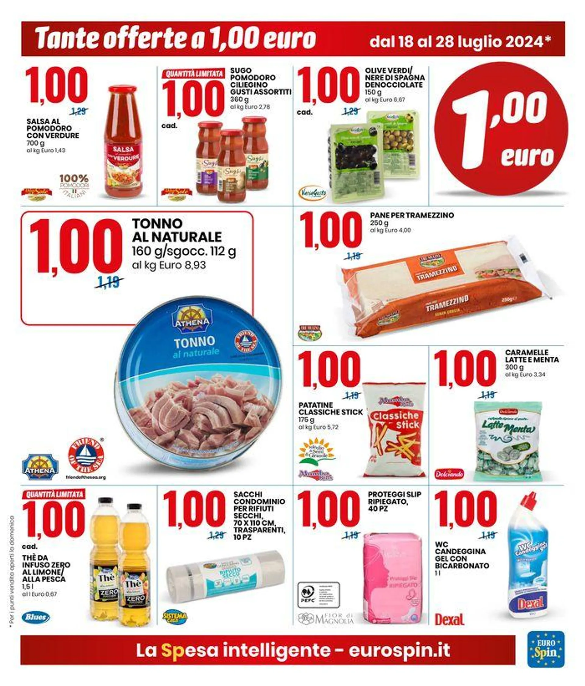 Tante offerte a 1,00€-1,50€-2,00€ da 18 luglio a 28 luglio di 2024 - Pagina del volantino 3