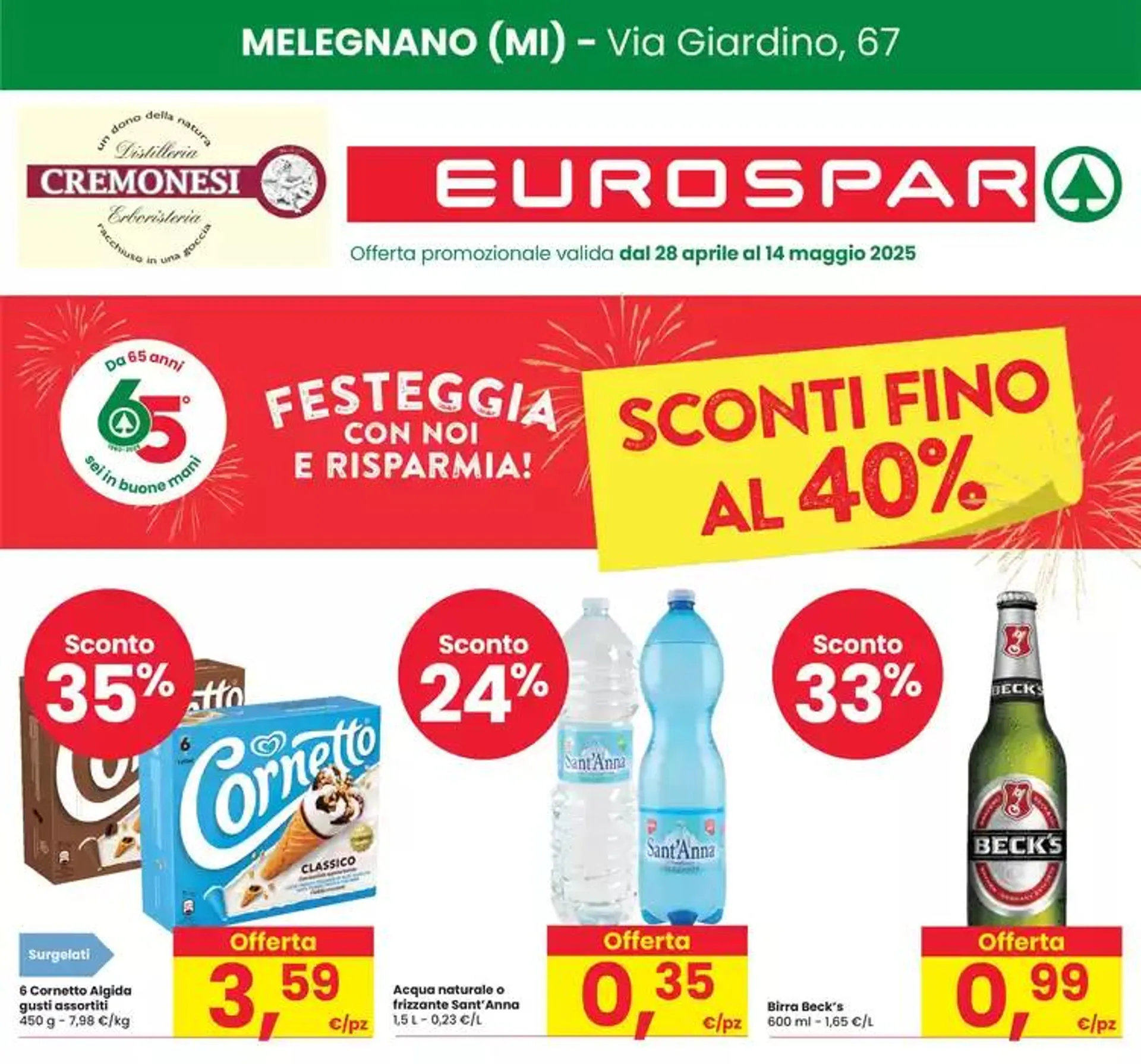 SCONTI FINO AL 40%  - 1