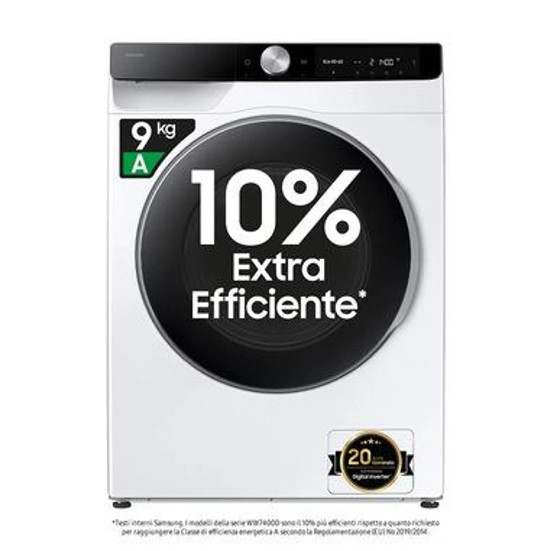 Samsung Lavatrice AI Control Ecodosatore 9Kg WW90DG6U85LKU3