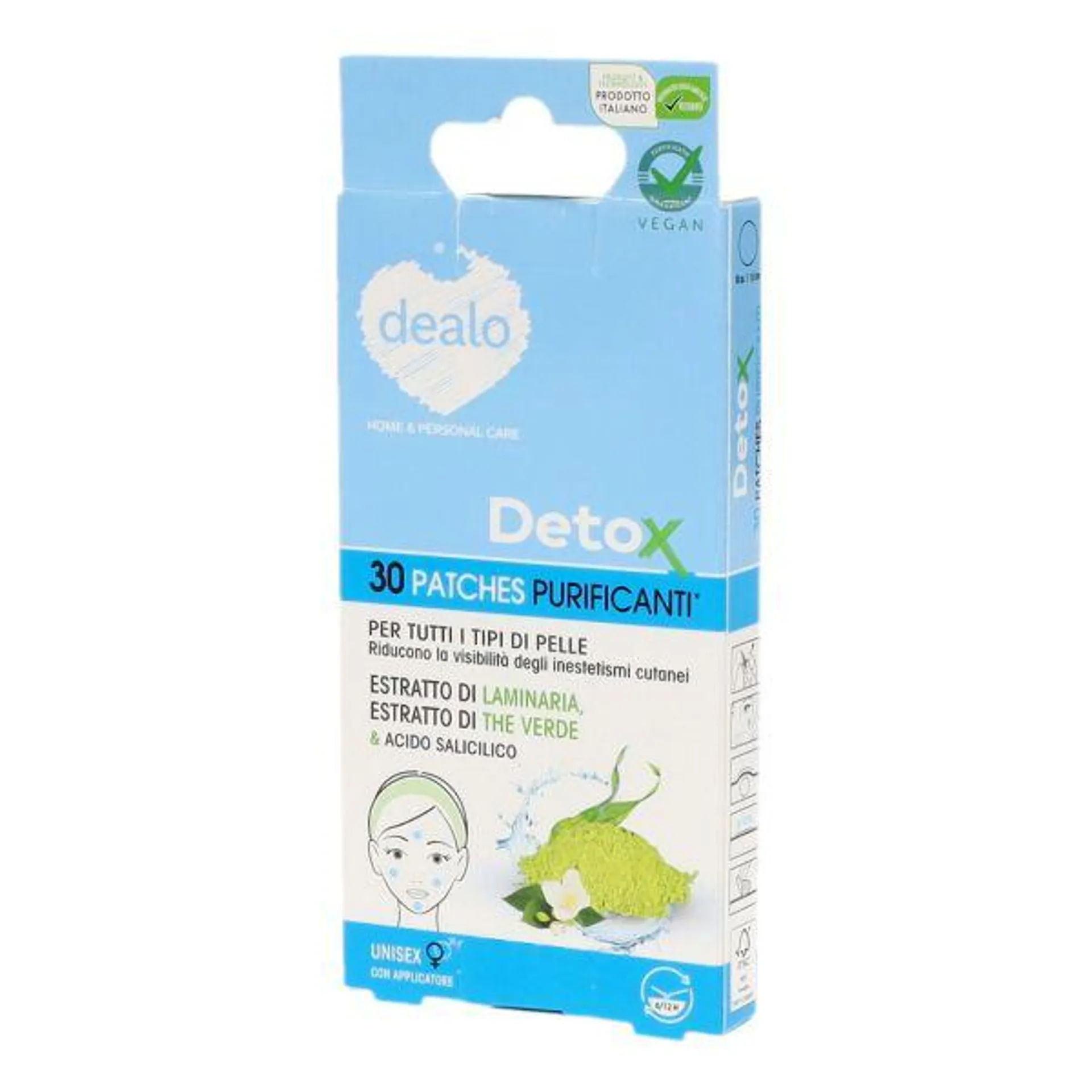 DEALO DETOX CEROTTI PURIFICANTI PER PIEDI 30PZ