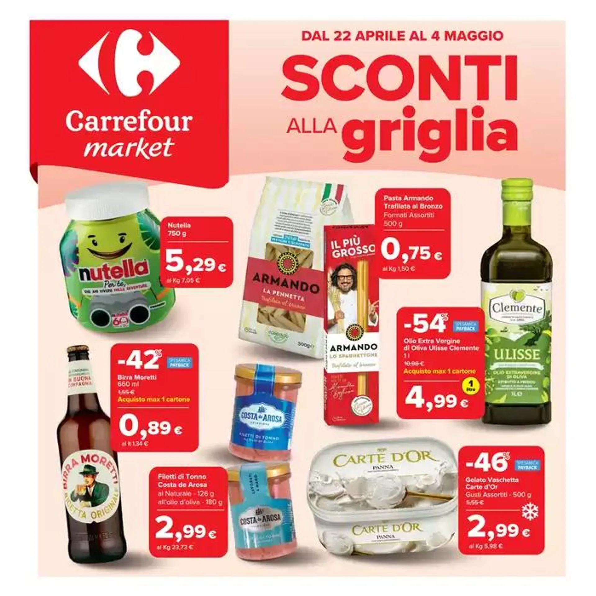 Sconti alla griglia - 1