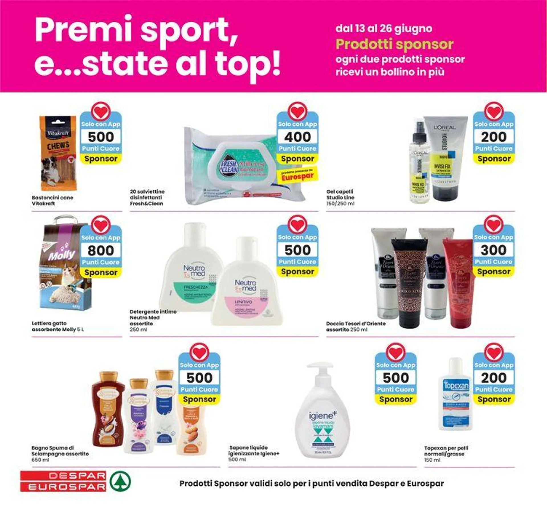 Premi sport,e...state al top! da 14 giugno a 1 settembre di 2024 - Pagina del volantino 10