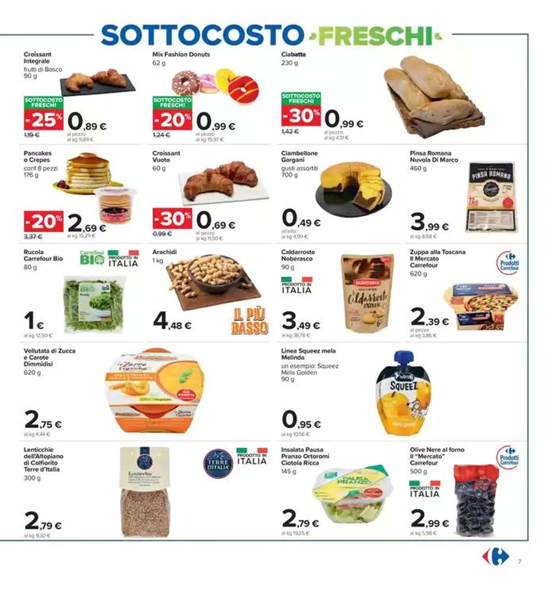 Sottocosto freschi  da 24 ottobre a 7 novembre di 2024 - Pagina del volantino 7