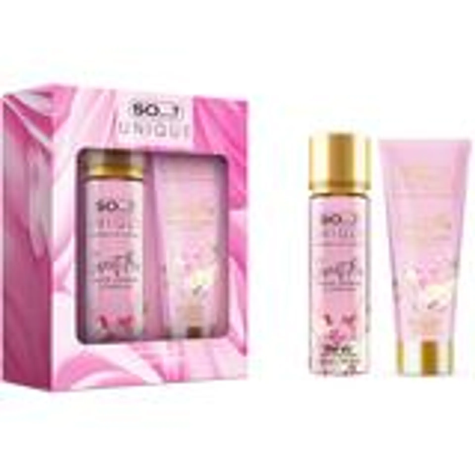 SO...? UNIQUE SET BODY MIST 150 ML + BODY LOTION 100 ML SWEET PEA