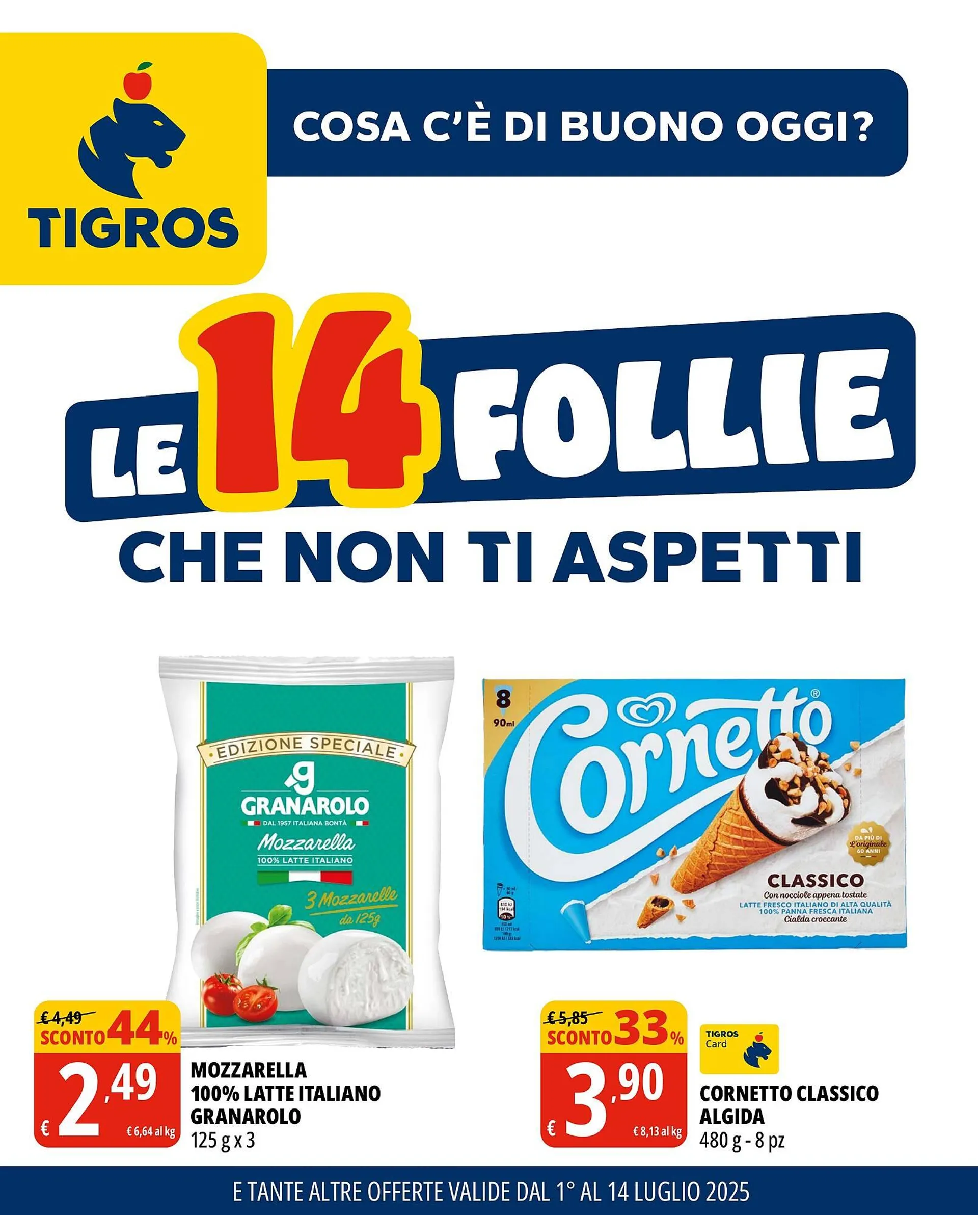 Volantino Tigros - 1