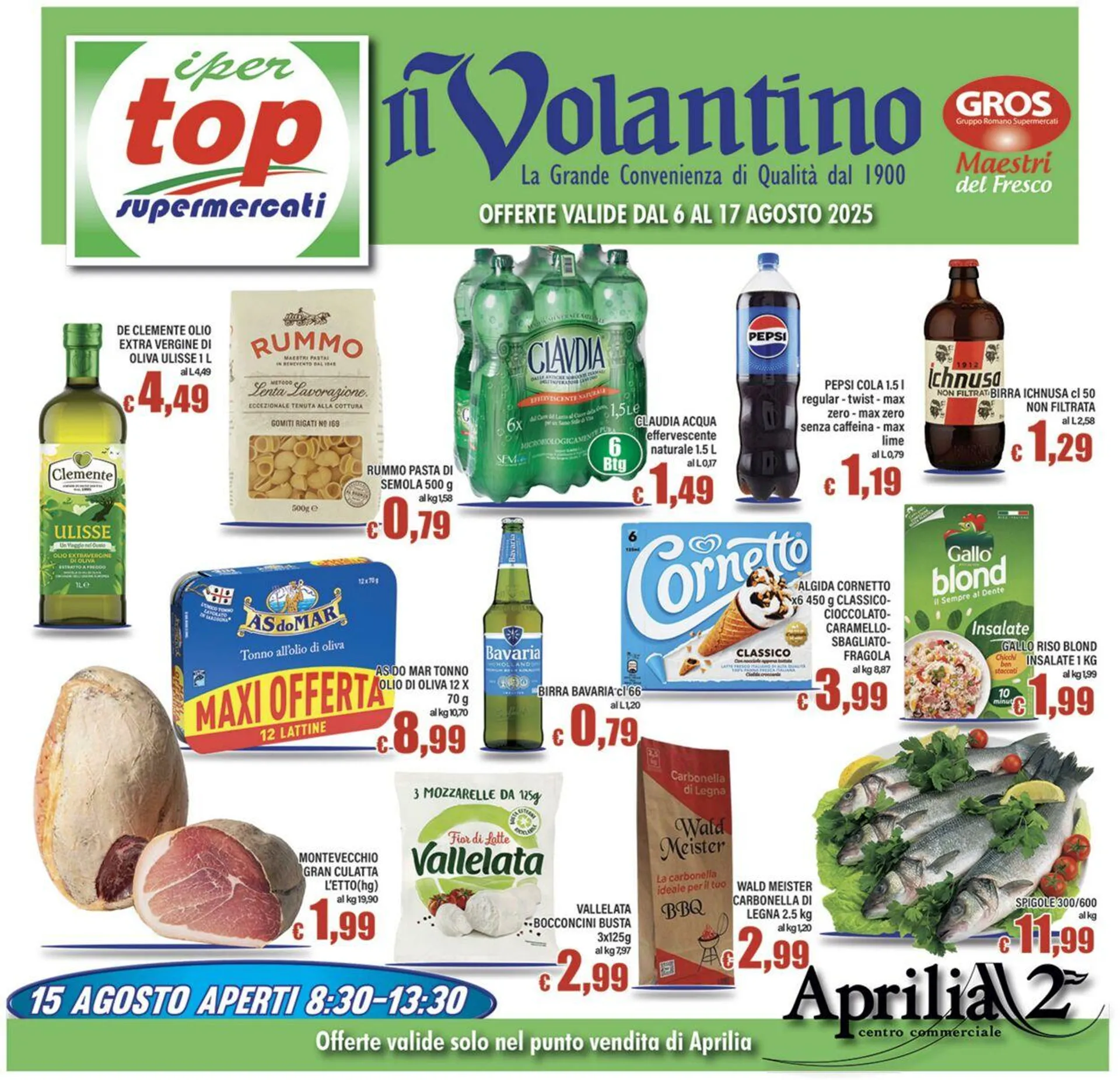 Top Supermercati Volantino attuale da 23 ottobre a 6 novembre di 2025 - Pagina del volantino 1