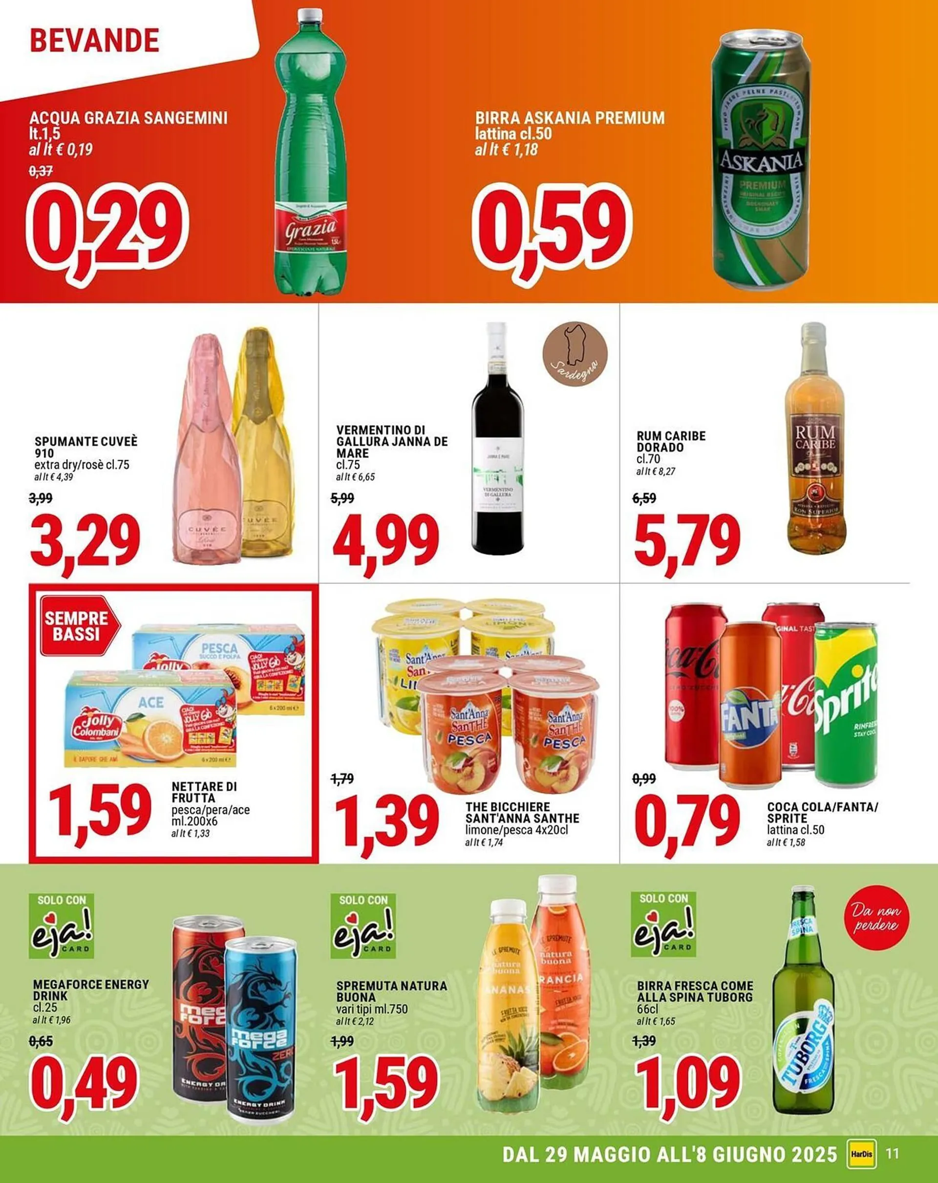 Volantino Hardis da 29 maggio a 8 giugno di 2025 - Pagina del volantino 11