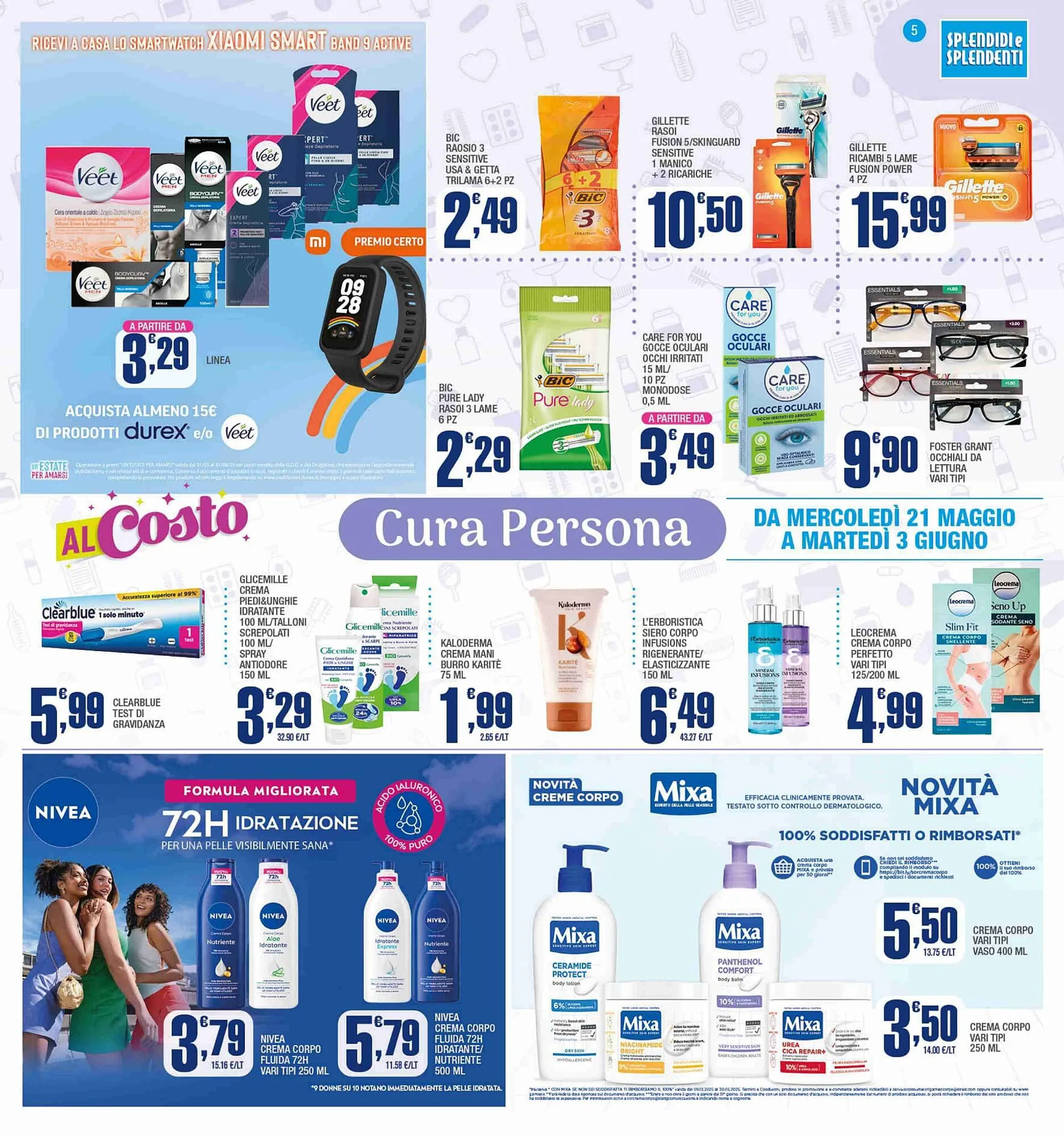 Volantino Splendidi e Splendenti da 21 maggio a 3 giugno di 2025 - Pagina del volantino 5