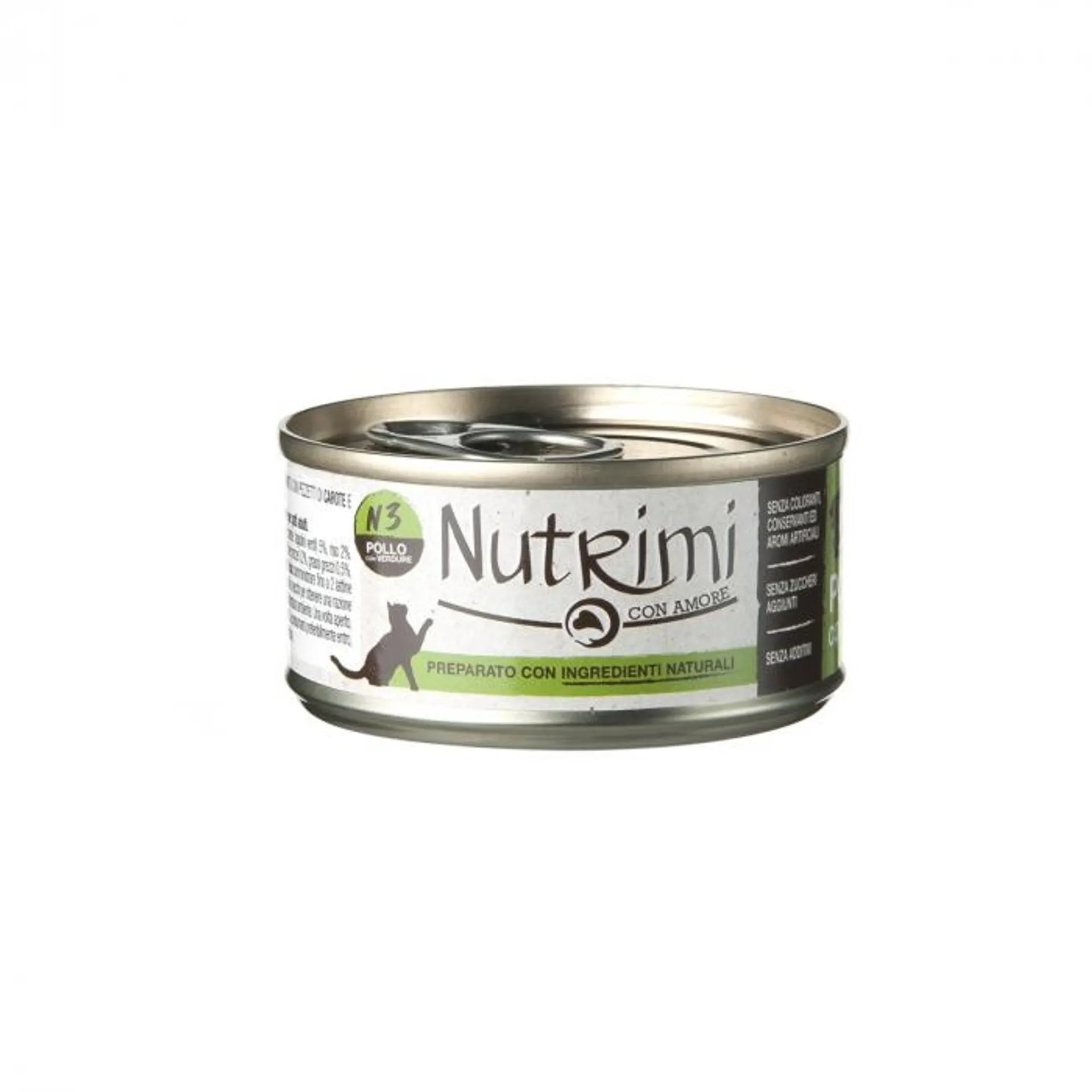 Nutrimi natural al pollo con verdure