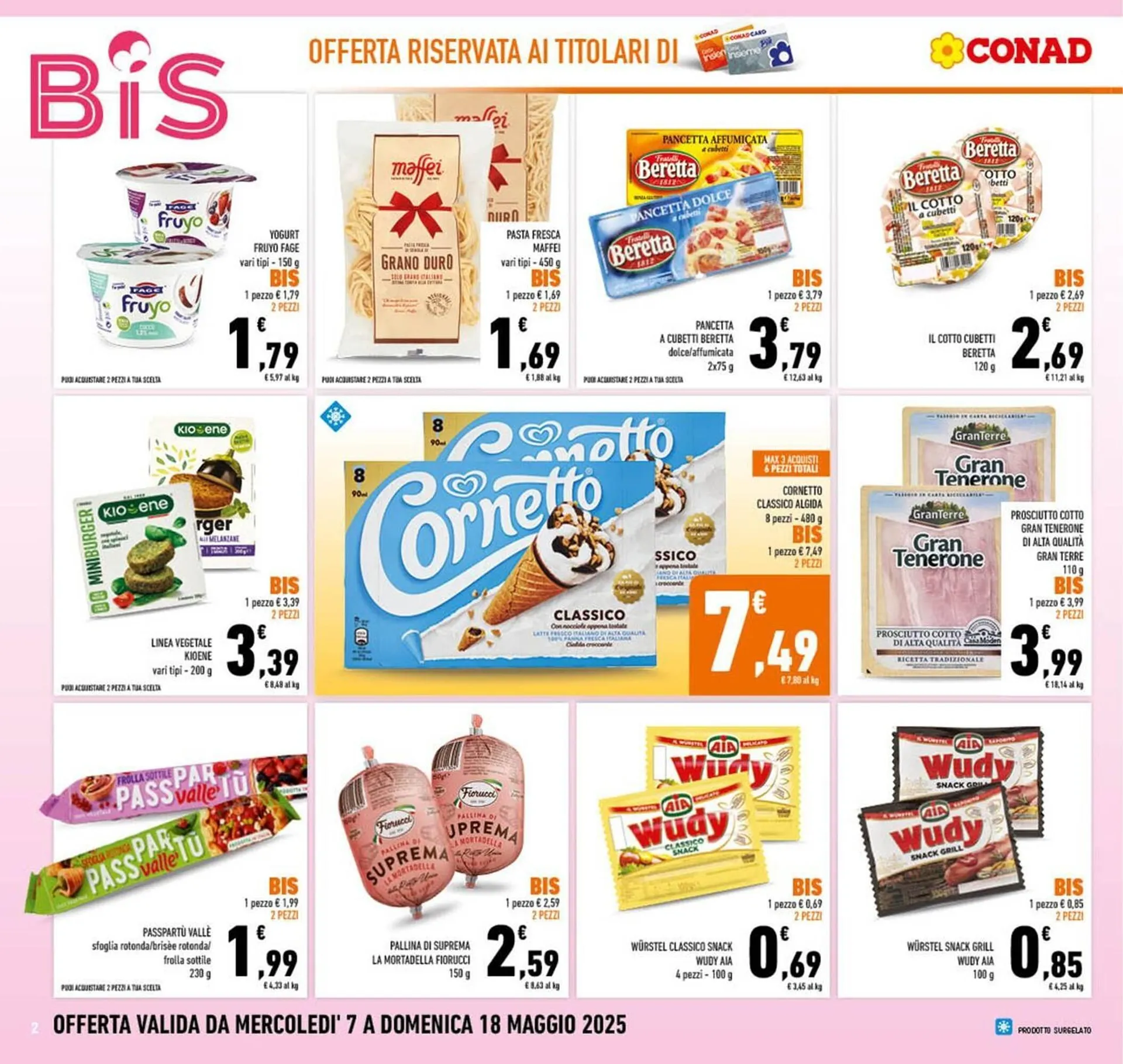 Volantino Conad da 7 maggio a 18 maggio di 2025 - Pagina del volantino 2