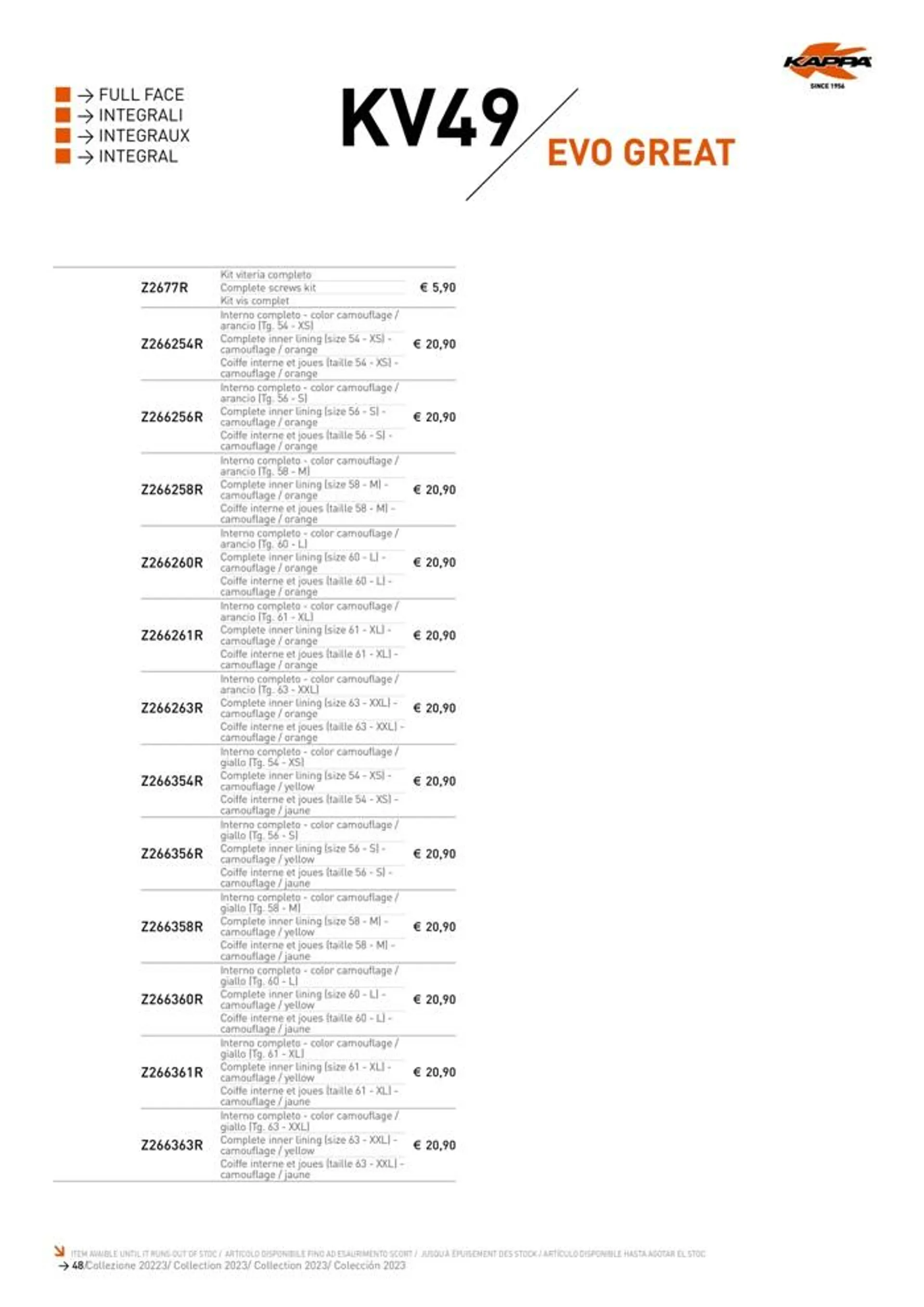 Collection 2023  da 21 febbraio a 31 gennaio di 2028 - Pagina del volantino 50
