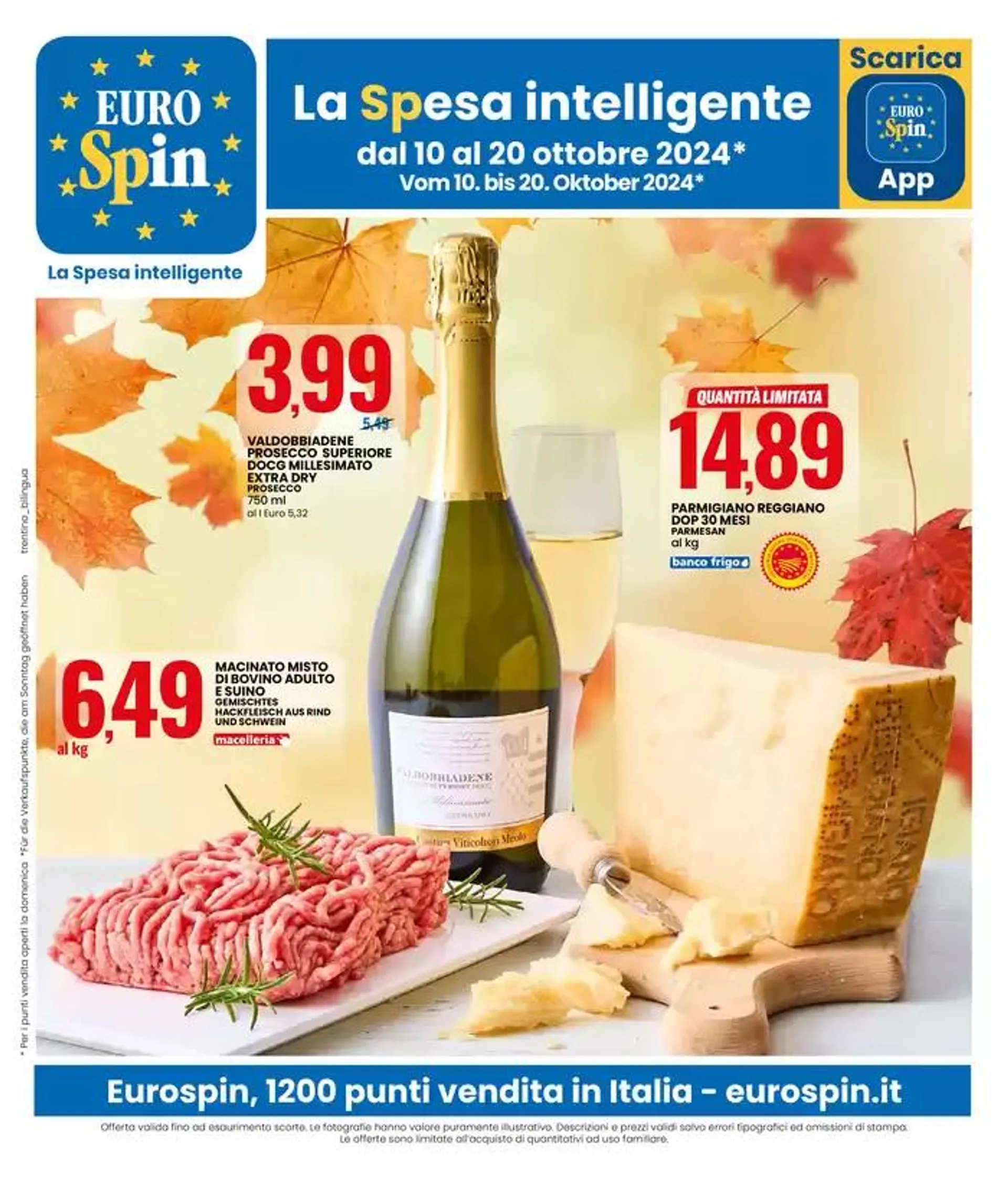 Sapori d'autunno da 10 ottobre a 20 ottobre di 2024 - Pagina del volantino 1