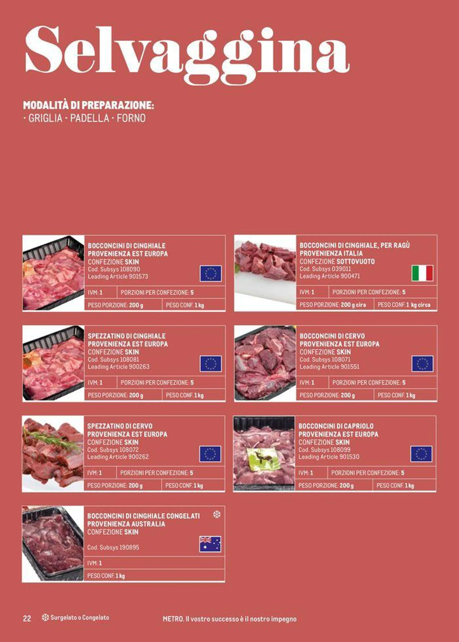 Catalogo Porzionati da 9 febbraio a 31 gennaio di 2025 - Pagina del volantino 22