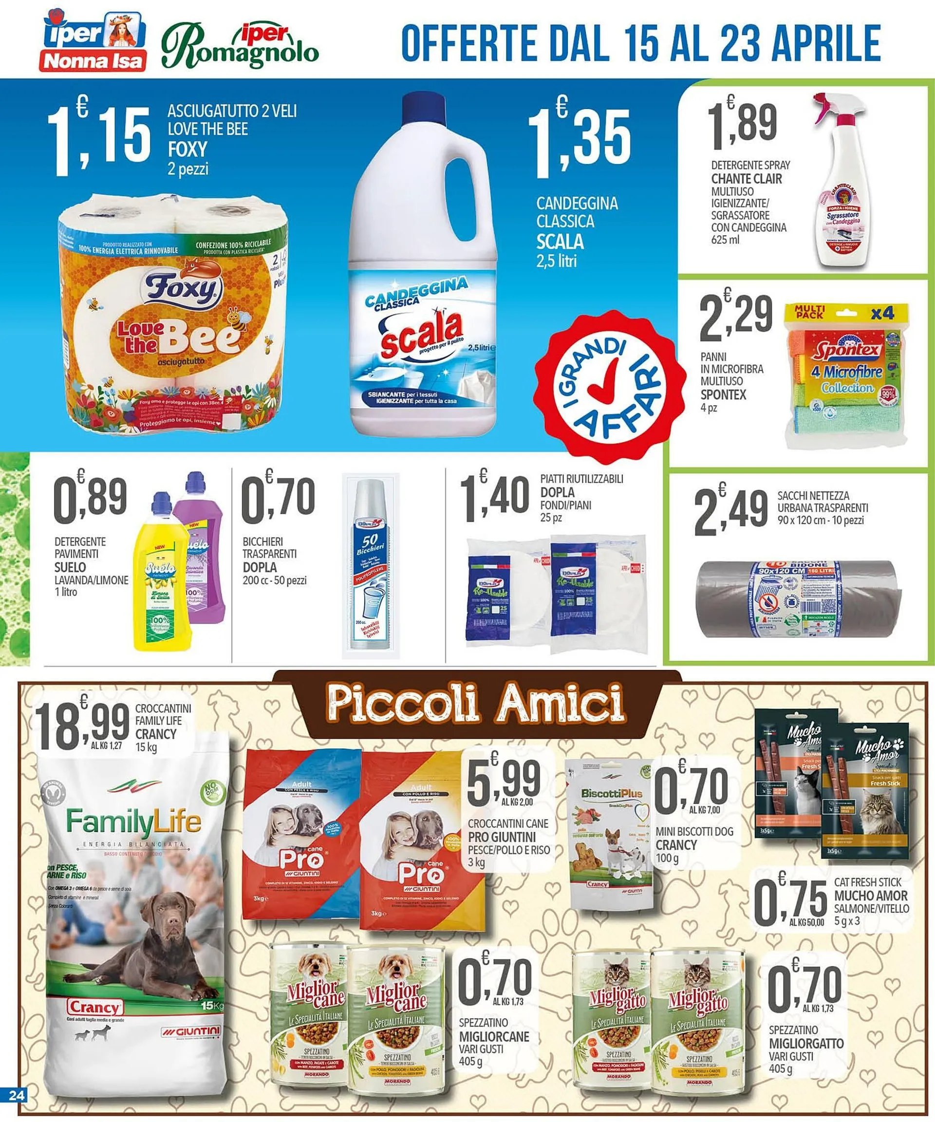 Volantino Iper Romagnolo da 15 aprile a 23 aprile di 2025 - Pagina del volantino 24