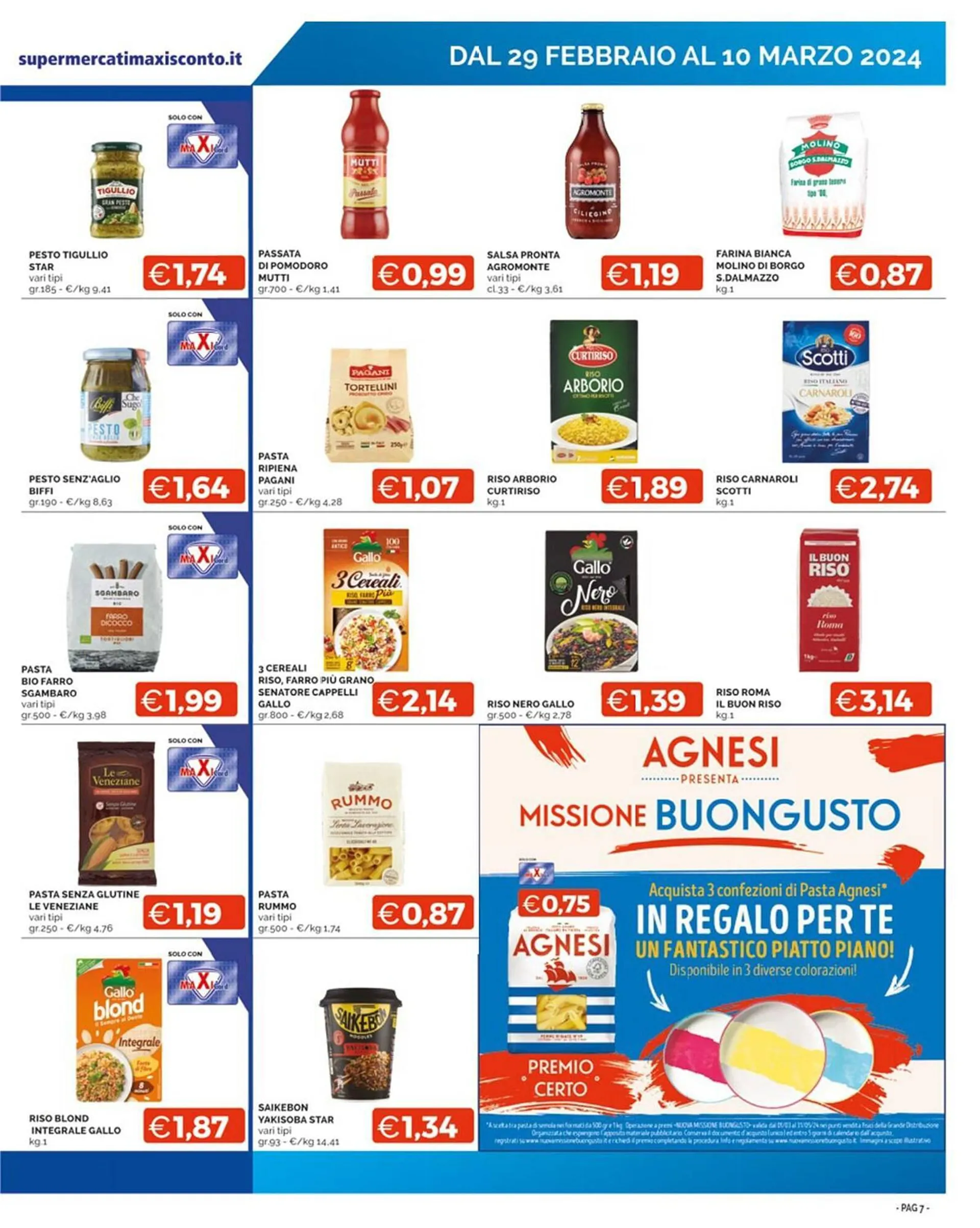 Volantino Maxisconto da 29 febbraio a 10 marzo di 2024 - Pagina del volantino 7