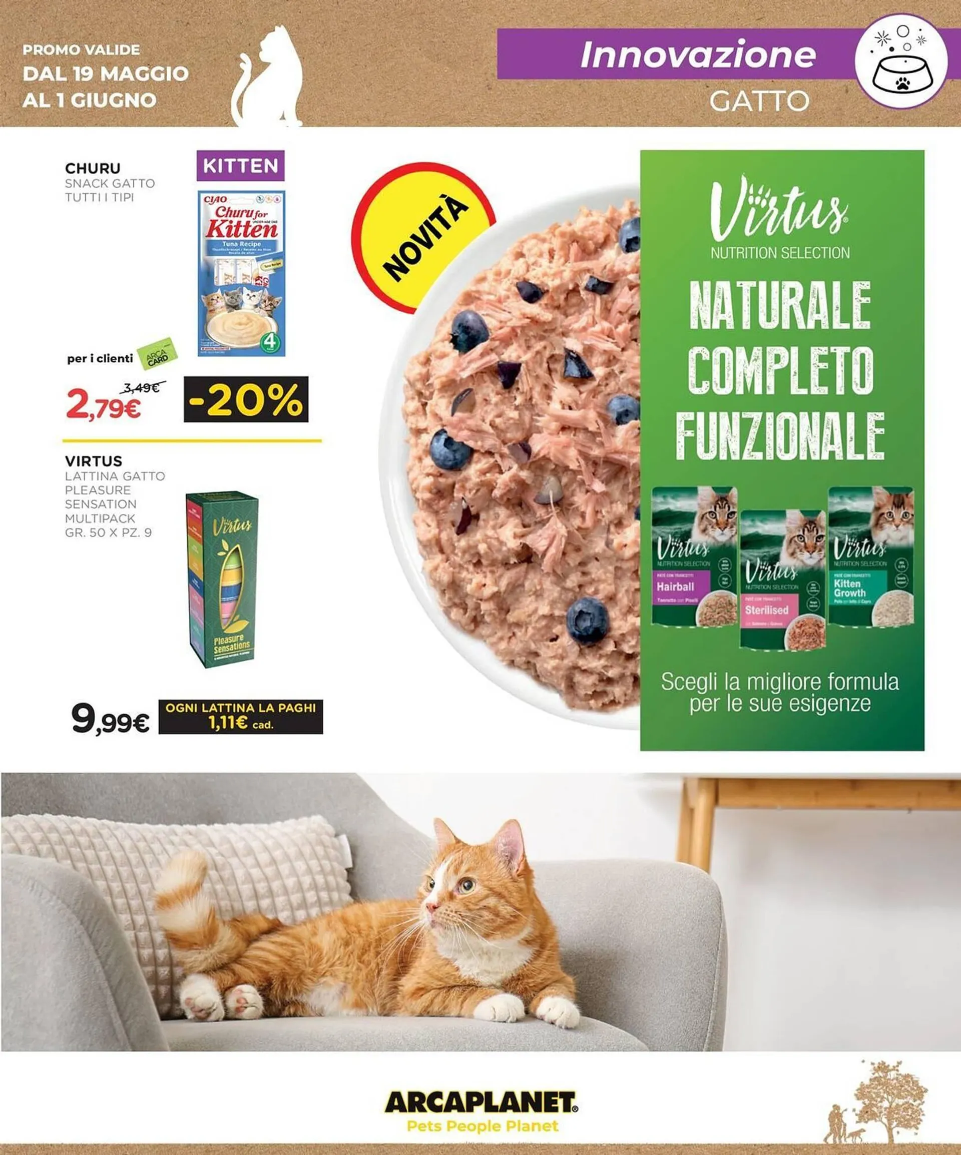 Volantino Arcaplanet da 19 maggio a 1 giugno di 2025 - Pagina del volantino 11