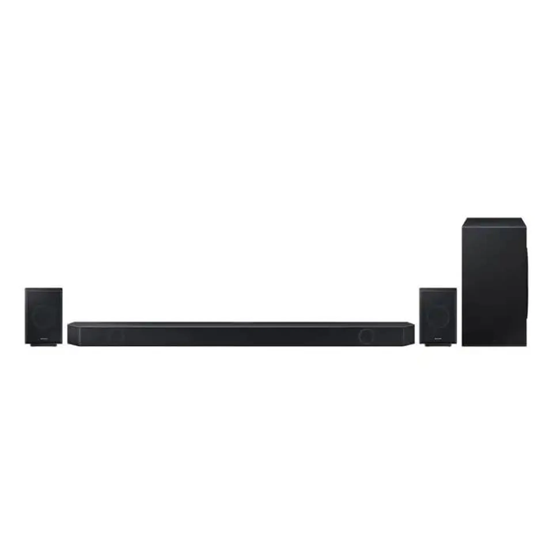 Samsung Soundbar HW-Q990D/ZF Serie Q, 22 Speaker, Wireless Dolby Atmos, Audio a 11.1.4 Canali, Q-Simphony, Alexa integrato e compatibile con Google Assistant, Graphite Black 2024