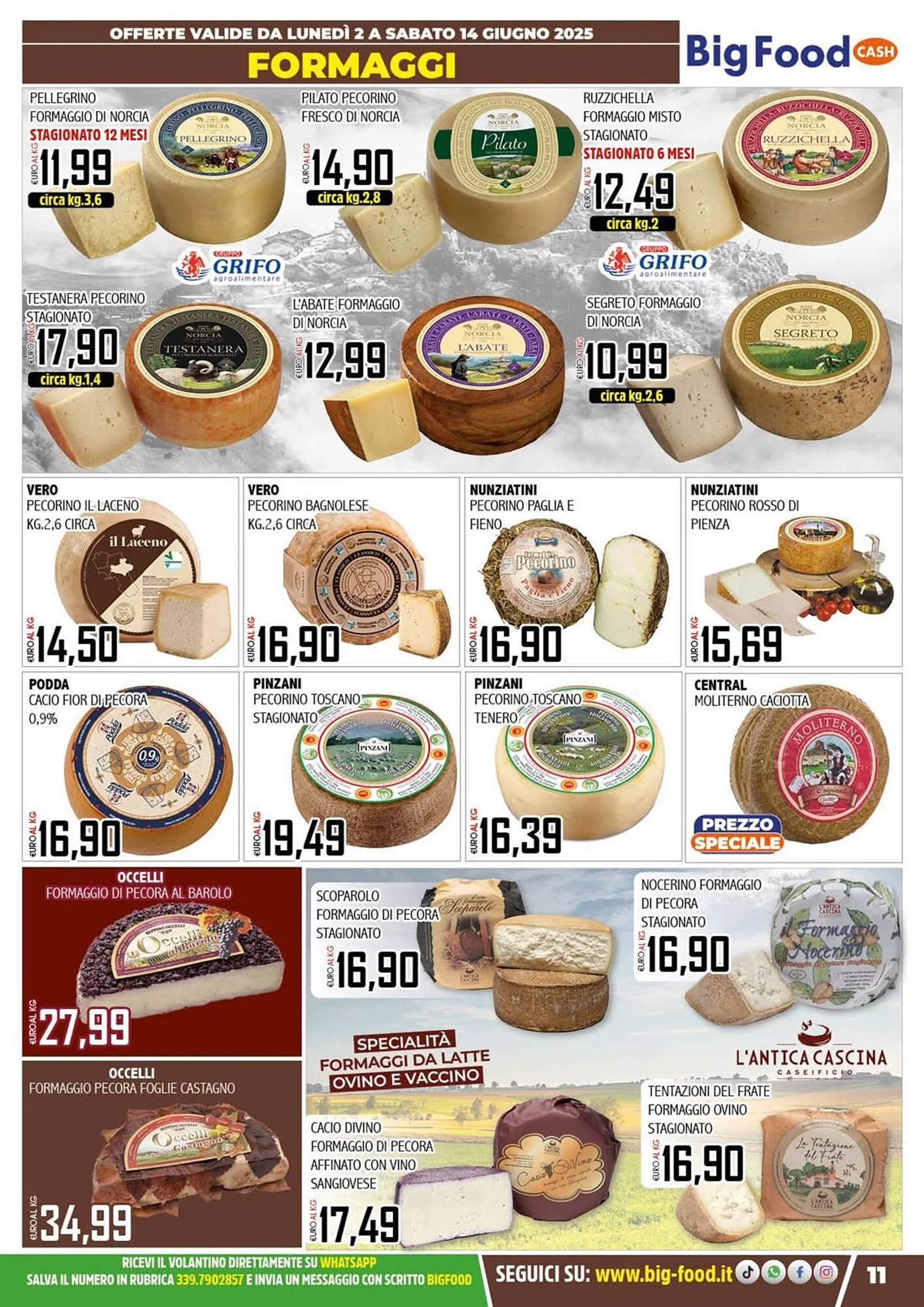 Volantino Big Food da 2 giugno a 14 giugno di 2025 - Pagina del volantino 11