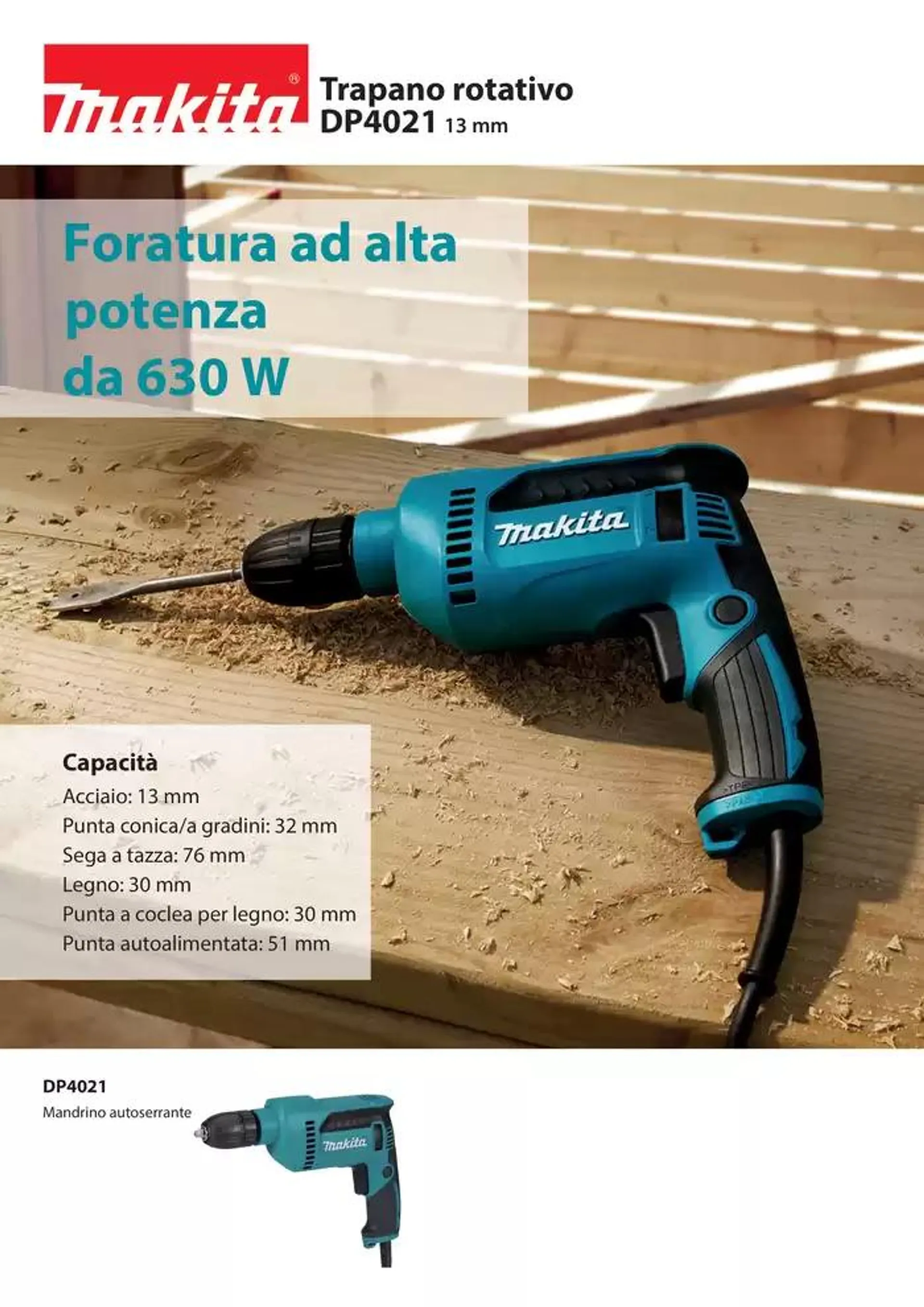 Foratura ad alta potenza da 630W - 1