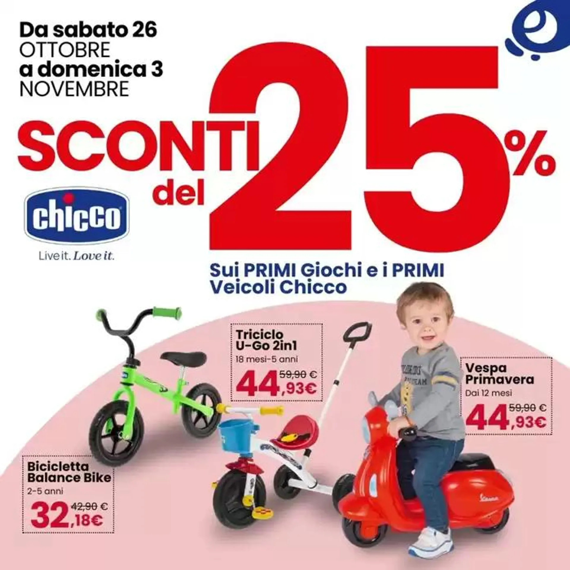 Sui primi giochi e i primi veicoli chicco  - 1