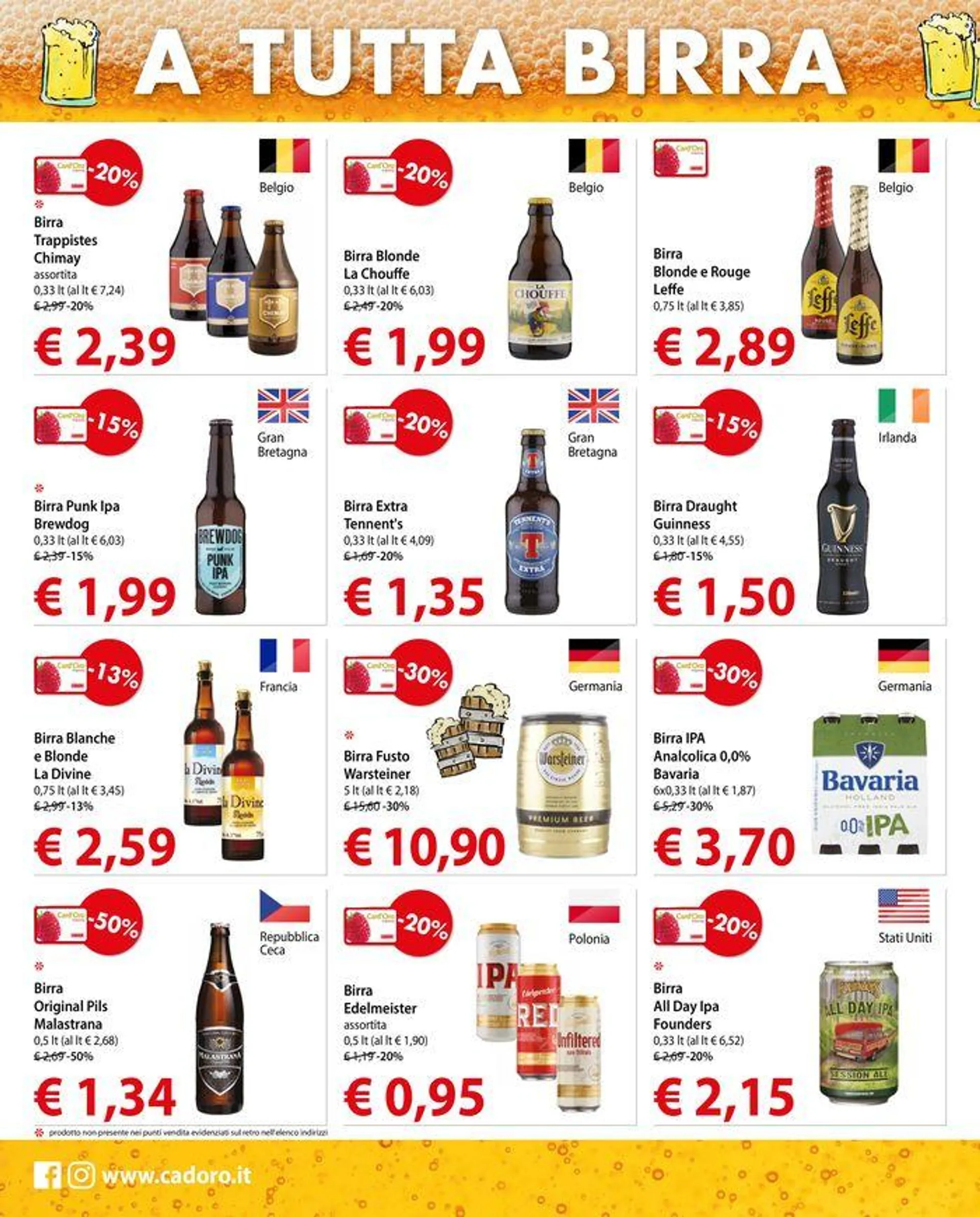 A tutta birra da 30 maggio a 12 giugno di 2024 - Pagina del volantino 2