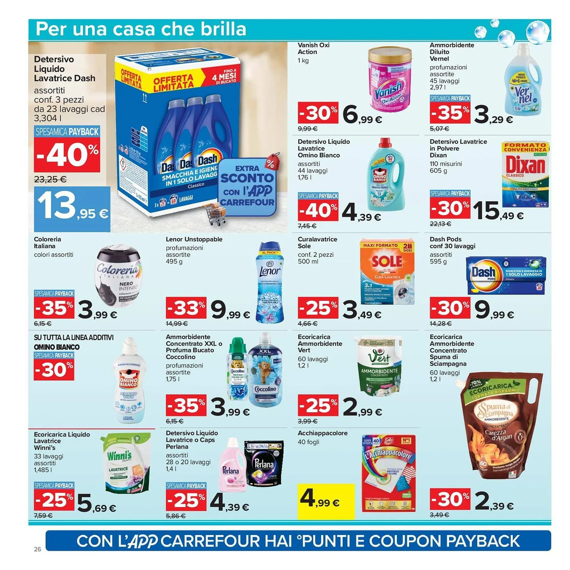 Volantino Carrefour Iper da 12 giugno a 25 giugno di 2025 - Pagina del volantino 26