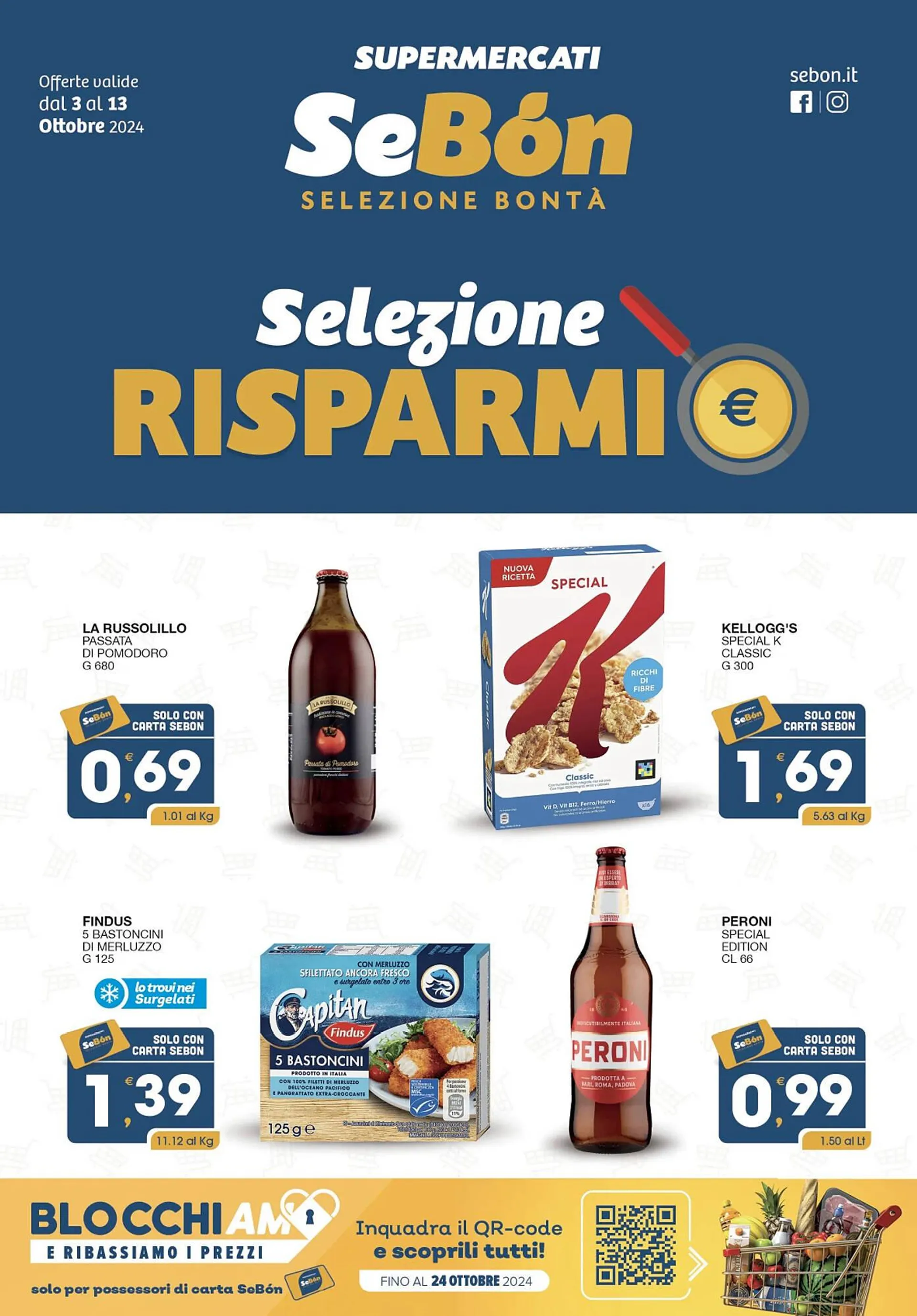 Volantino SeBón Supermercati - 1