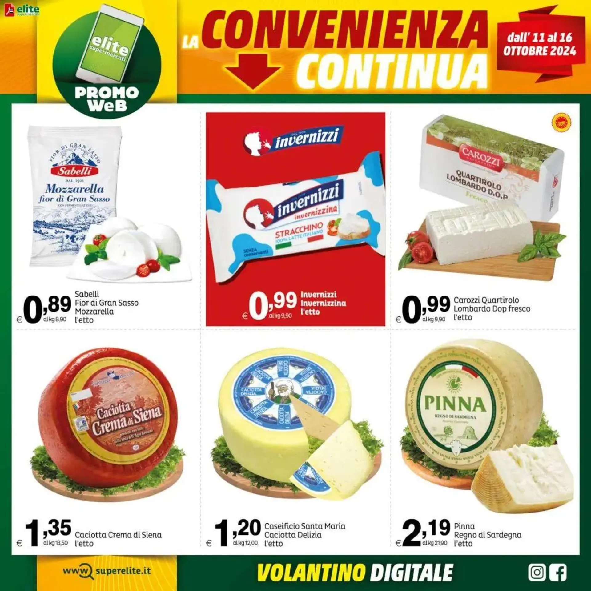 Promo Web - La Convenienza continua Elite Supermercati da 11 ottobre a 16 ottobre di 2024 - Pagina del volantino 5