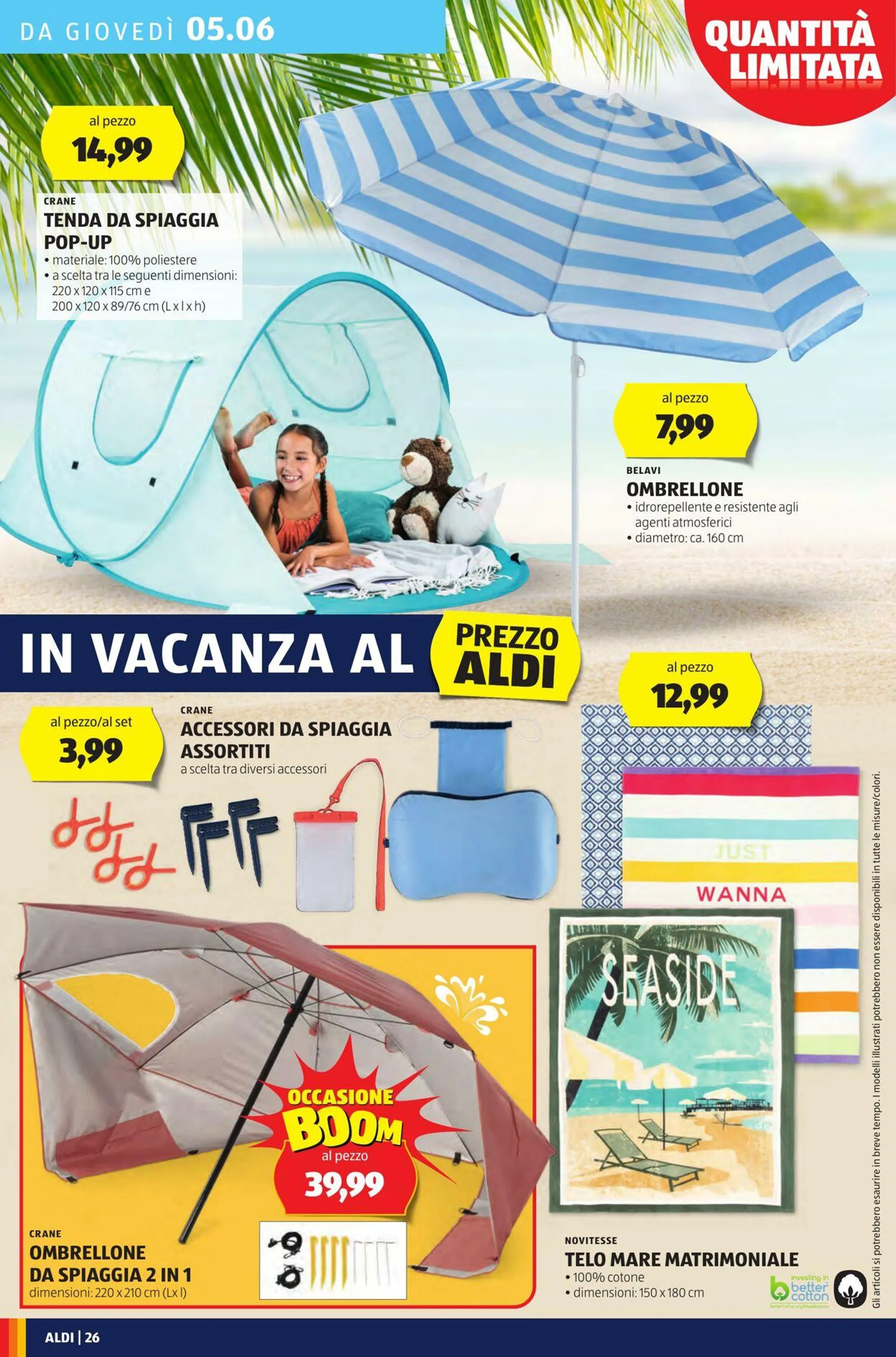 Aldi Volantino attuale da 2 giugno a 8 giugno di 2025 - Pagina del volantino 26