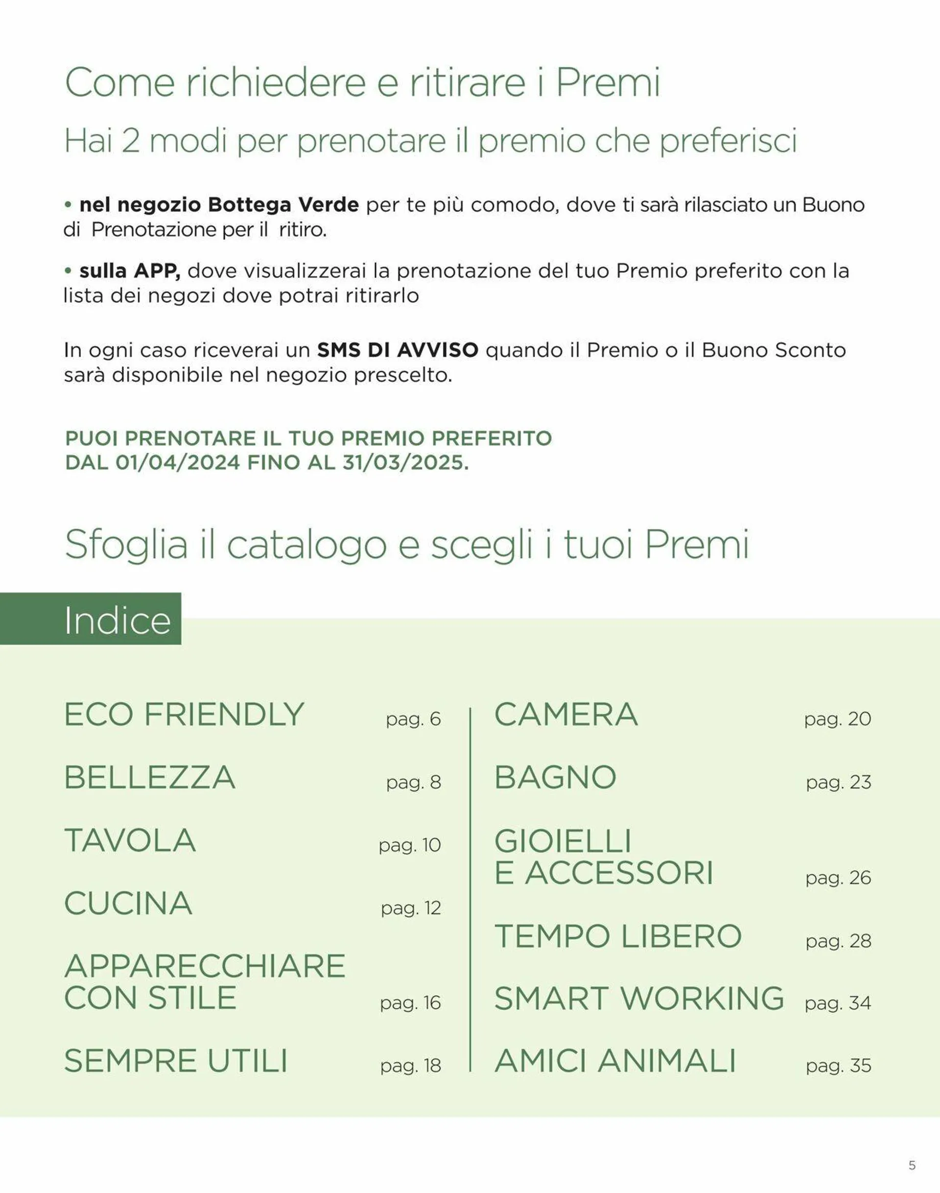 Bottega Verde da 24 aprile a 24 settembre di 2025 - Pagina del volantino 5